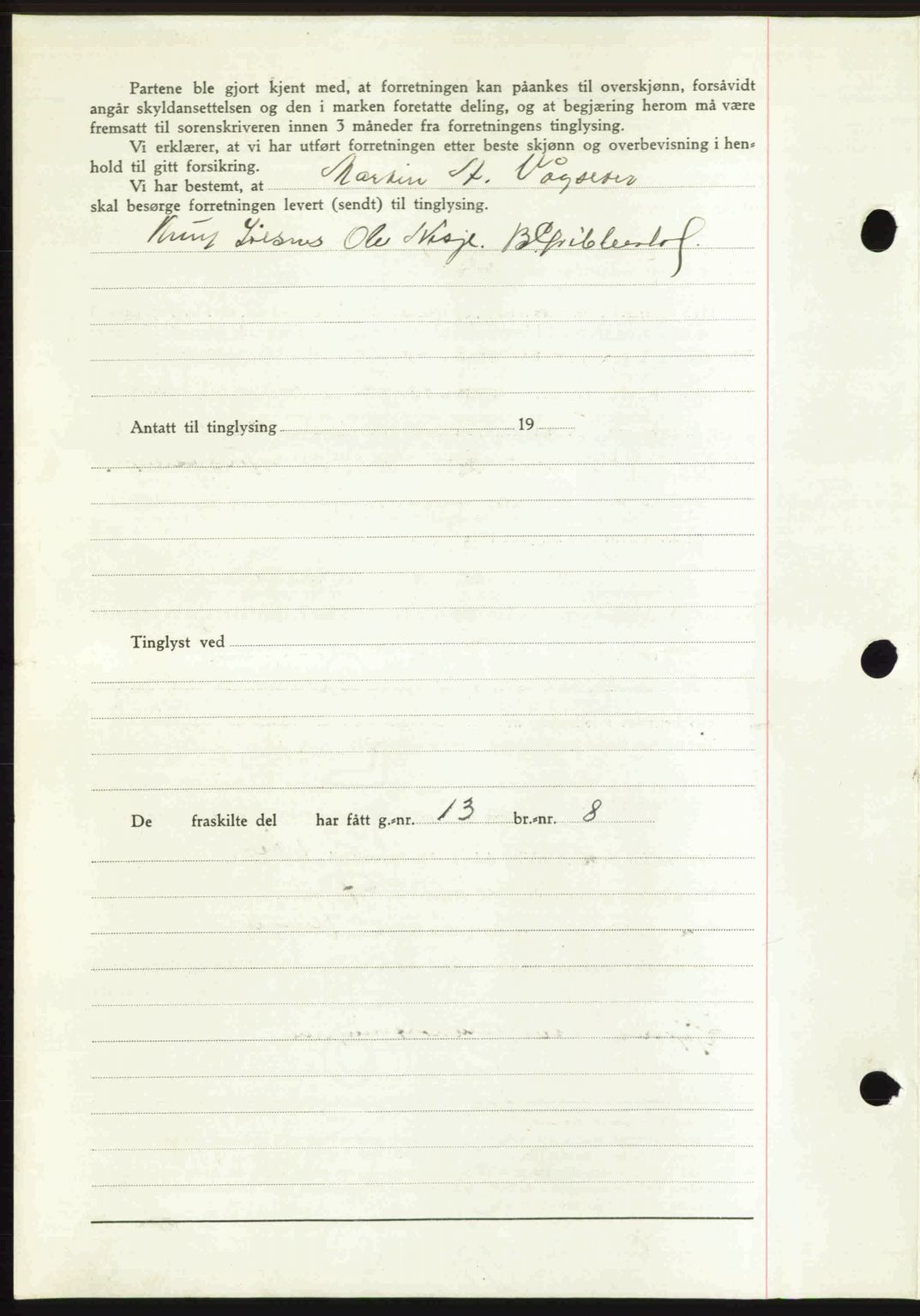 Romsdal sorenskriveri, AV/SAT-A-4149/1/2/2C: Mortgage book no. A21, 1946-1946, Diary no: : 2718/1946