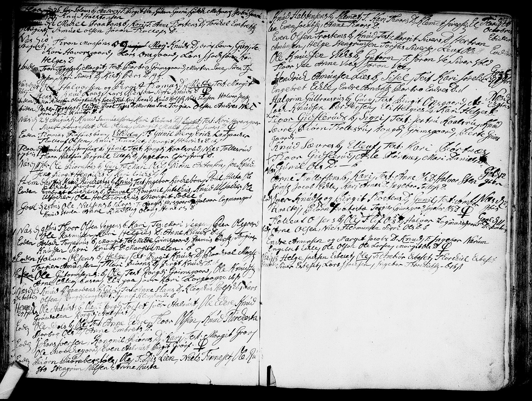 Nes kirkebøker, AV/SAKO-A-236/F/Fa/L0002: Parish register (official) no. 2, 1707-1759, p. 87