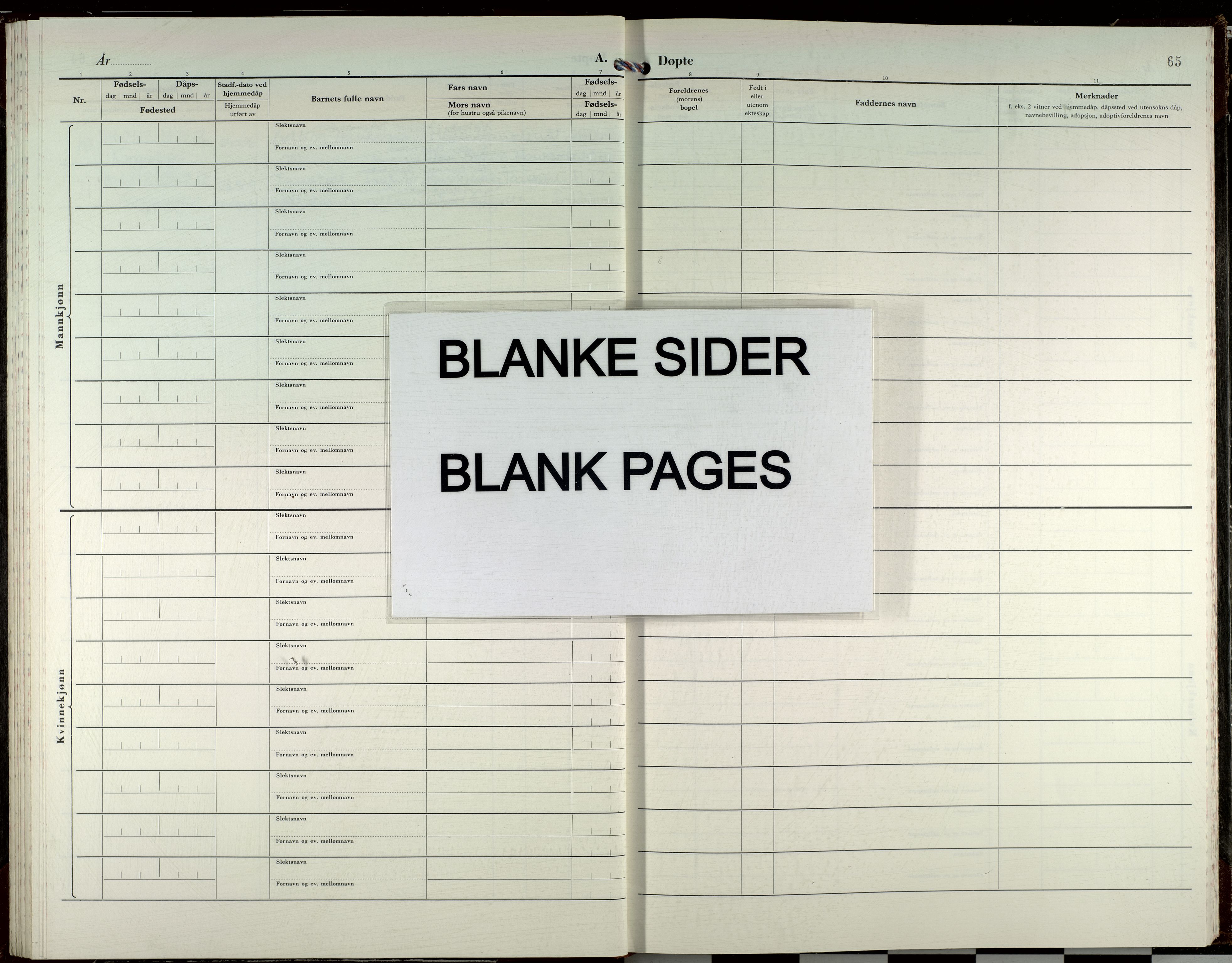 Sør-Odal prestekontor, SAH/PREST-030/H/Ha/Haa/L0027: Parish register (official) no. 27, 1975-2012, p. 65