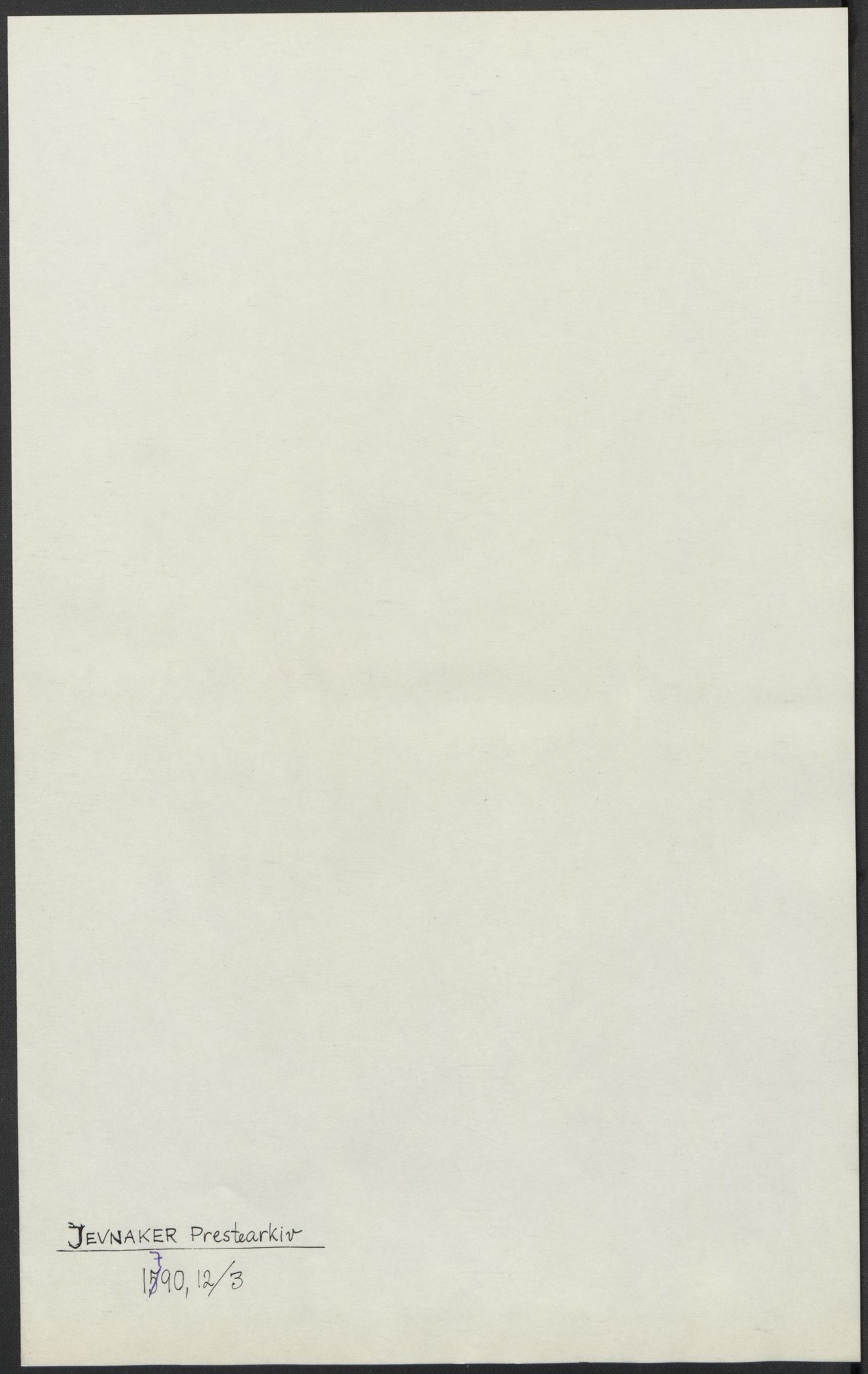 Riksarkivets diplomsamling, RA/EA-5965/F15/L0014: Prestearkiv - Oppland, 1696-1879, p. 159