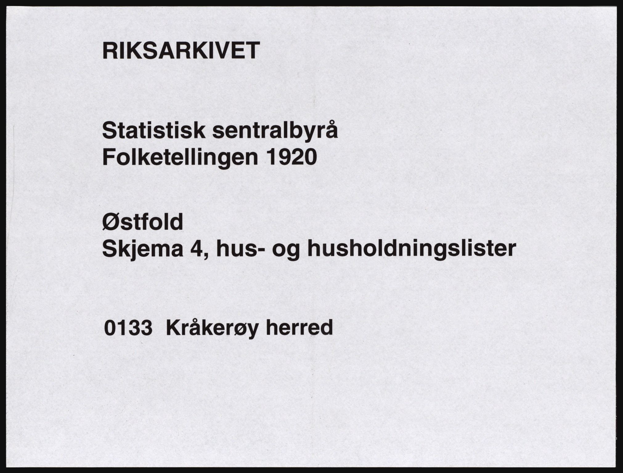 SAO, 1920 census for Kråkerøy, 1920, p. 28