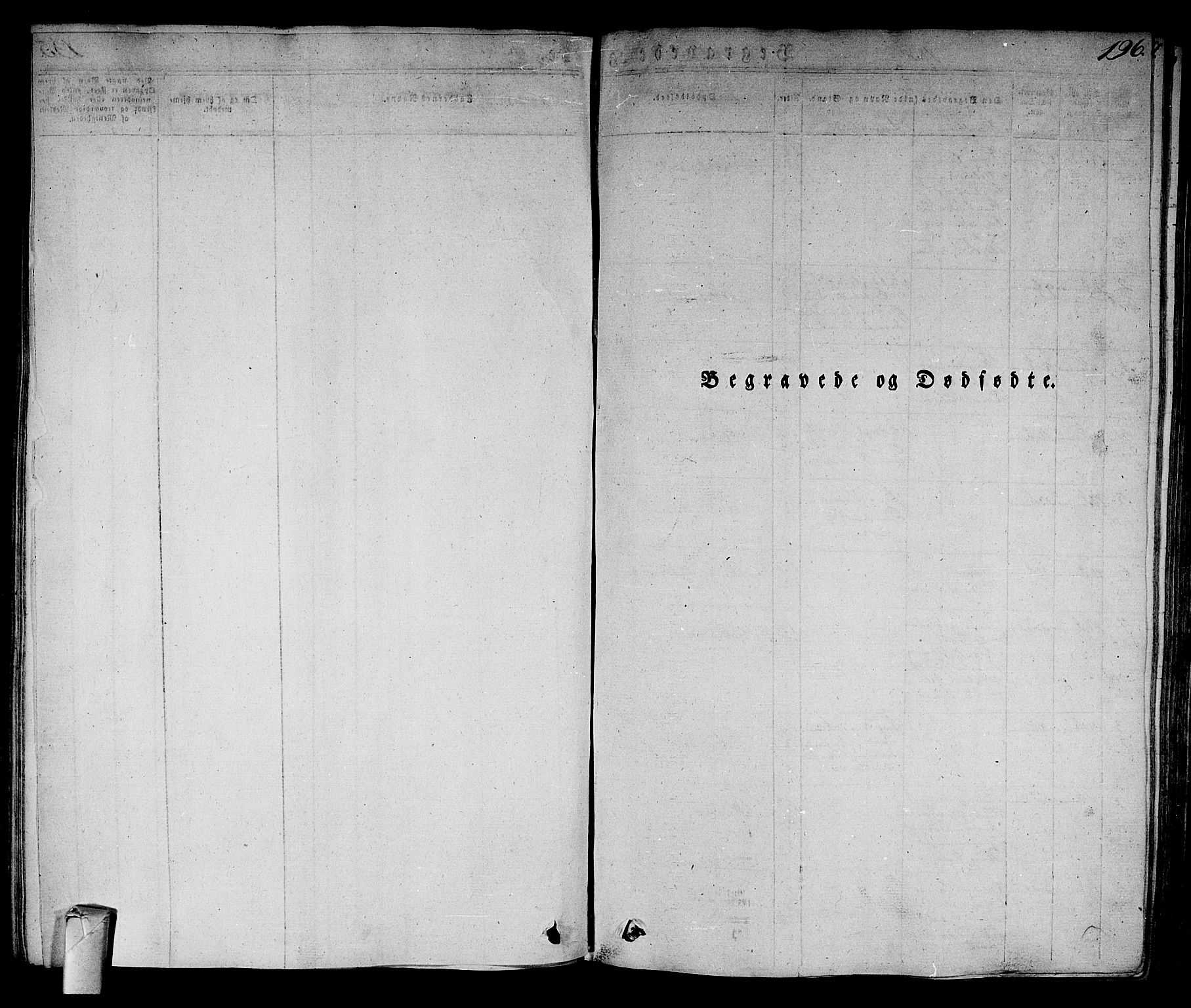 Strømsø kirkebøker, SAKO/A-246/F/Fa/L0012: Parish register (official) no. I 12, 1830-1847, p. 196