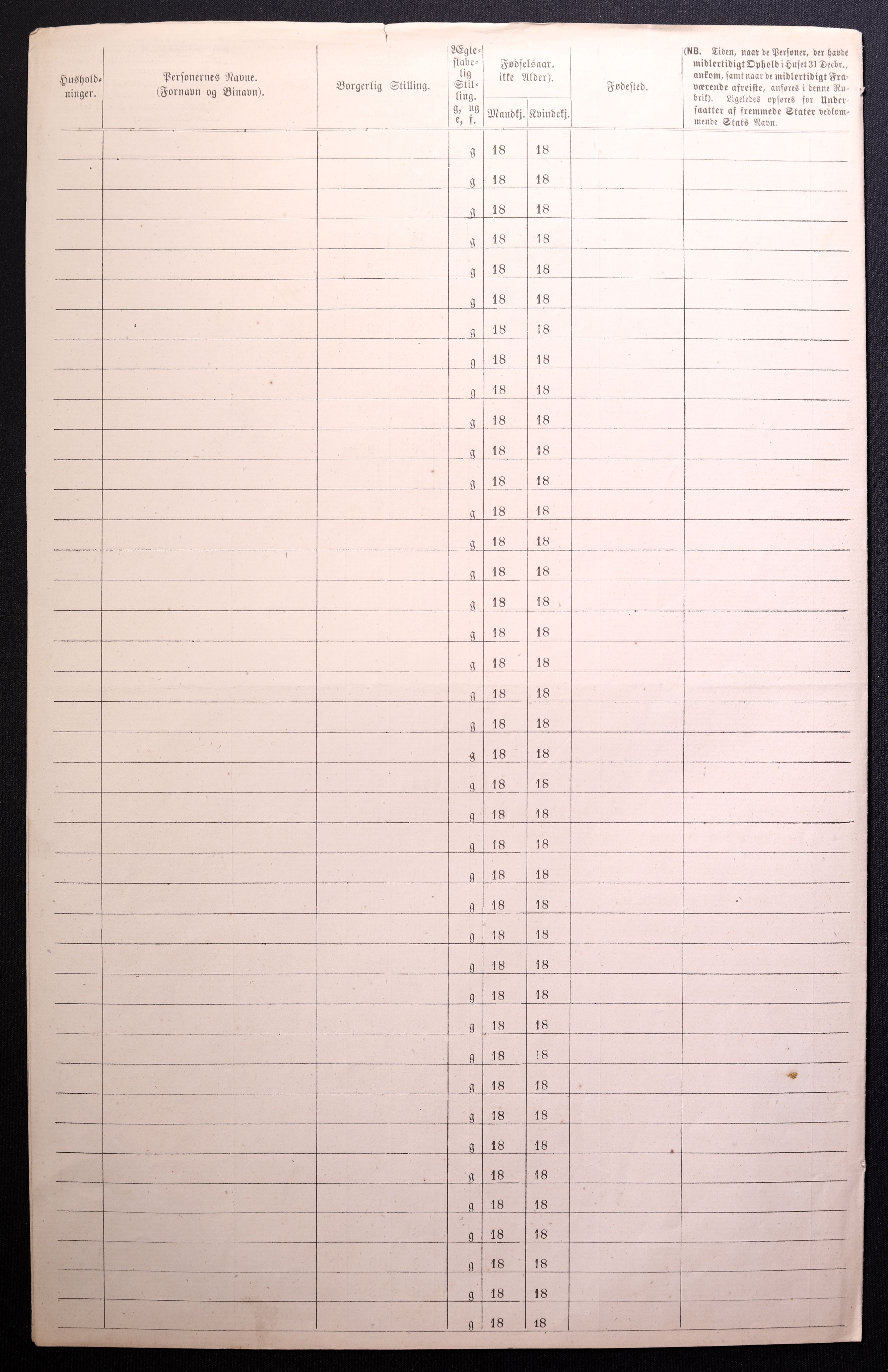 RA, 1870 census for 0301 Kristiania, 1870, p. 4192