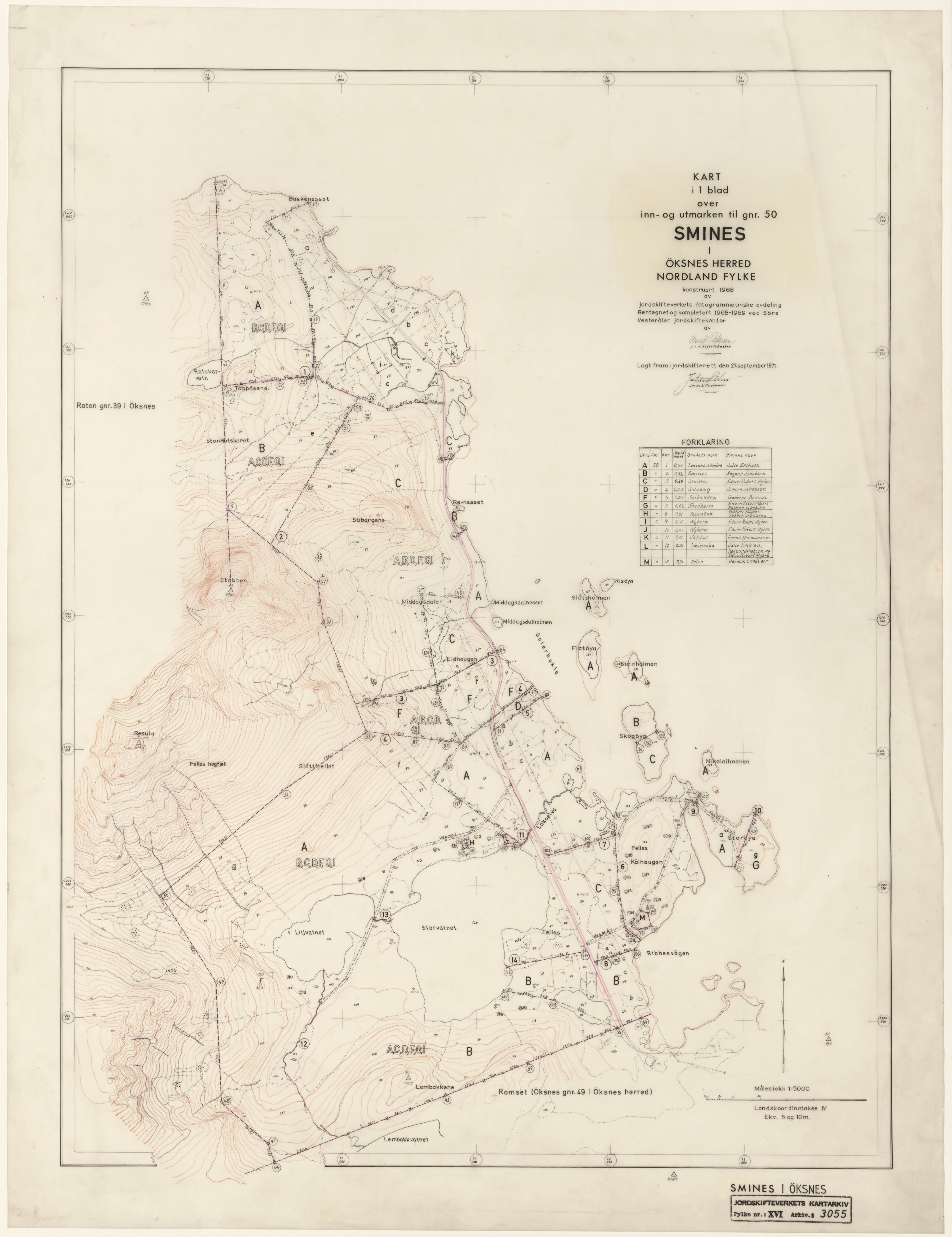 Jordskifteverkets kartarkiv, AV/RA-S-3929/T, 1859-1988, p. 3995