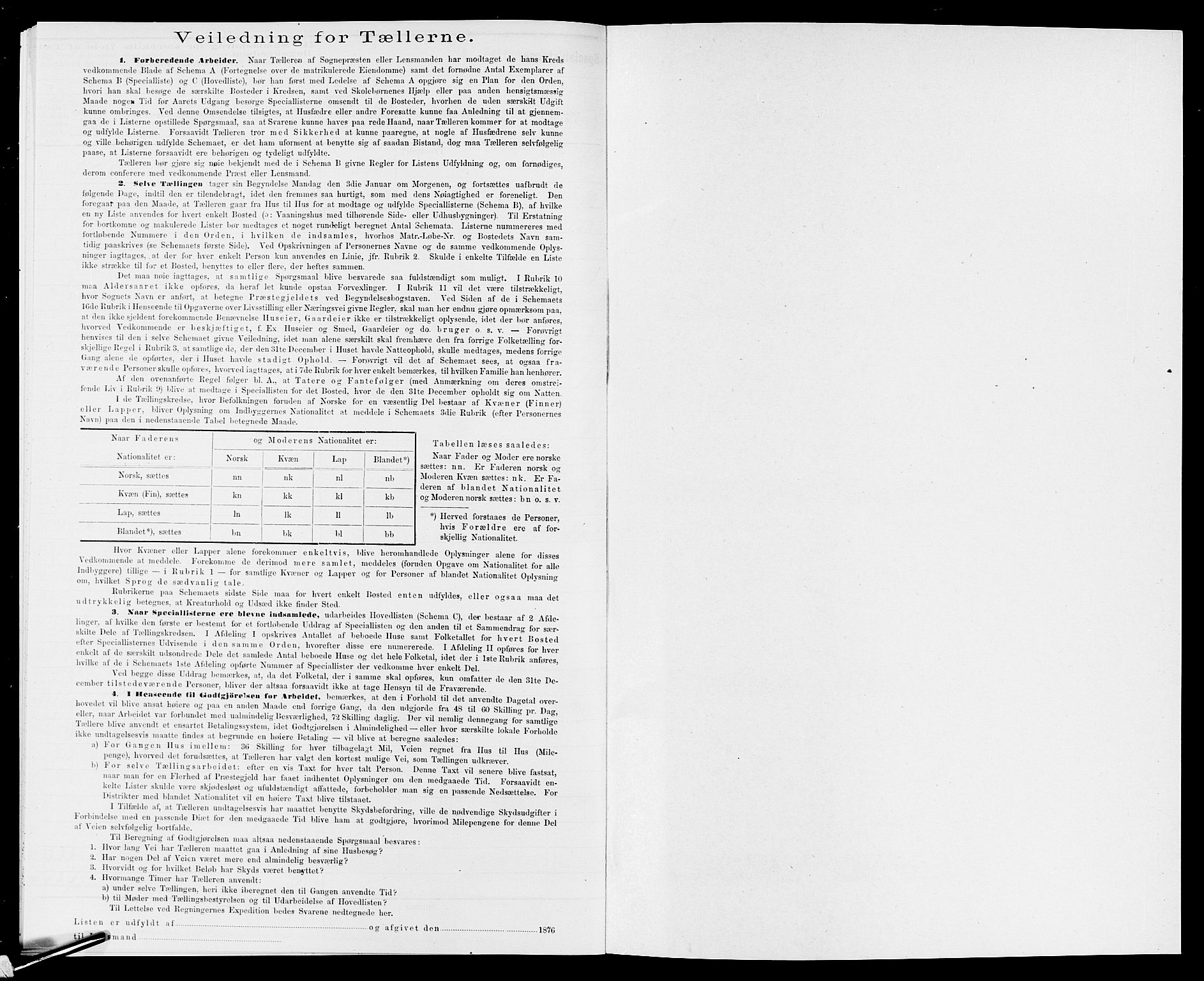 SAK, 1875 census for 1024P Bjelland, 1875, p. 752