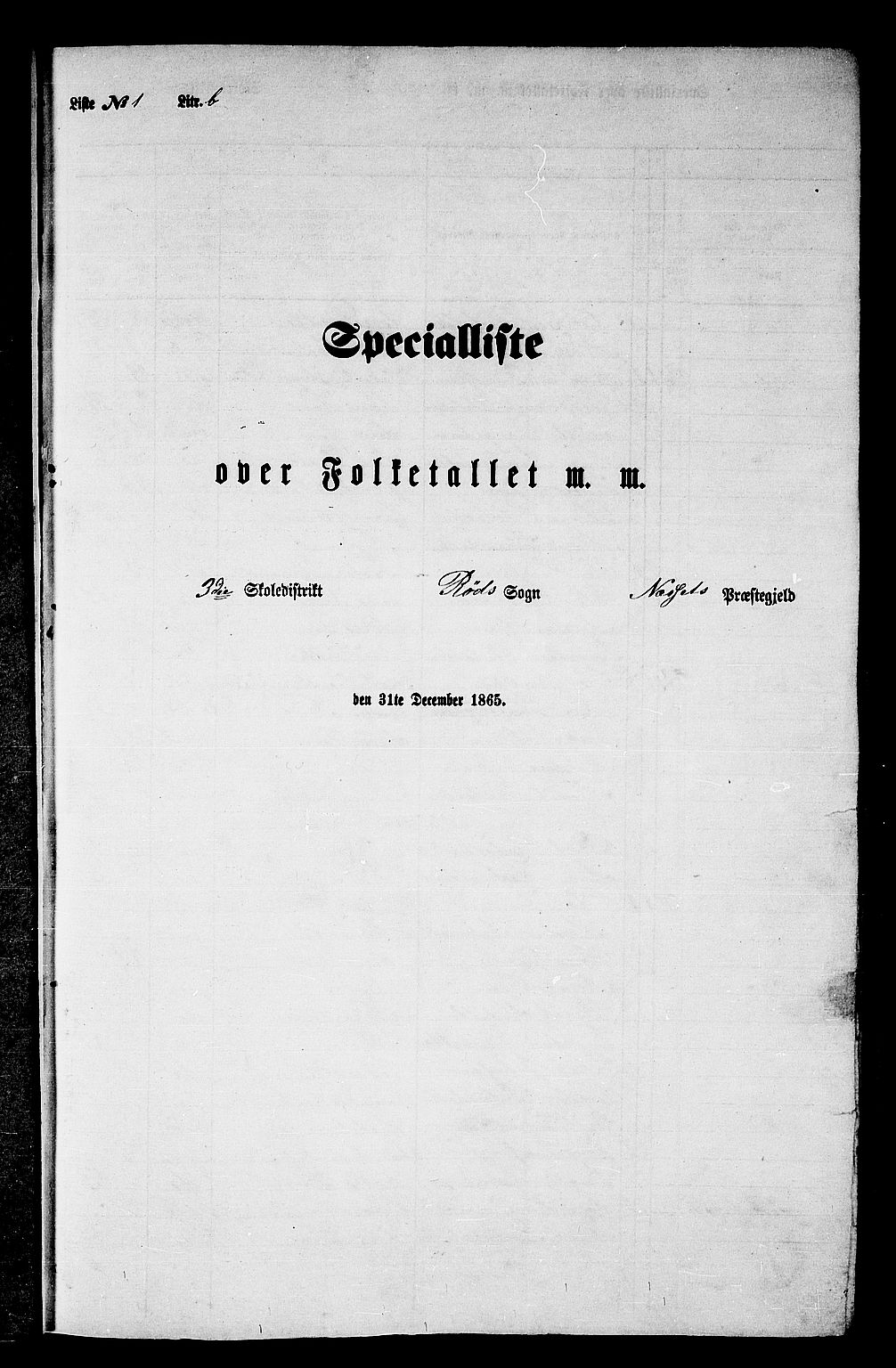 RA, 1865 census for Nesset, 1865, p. 24