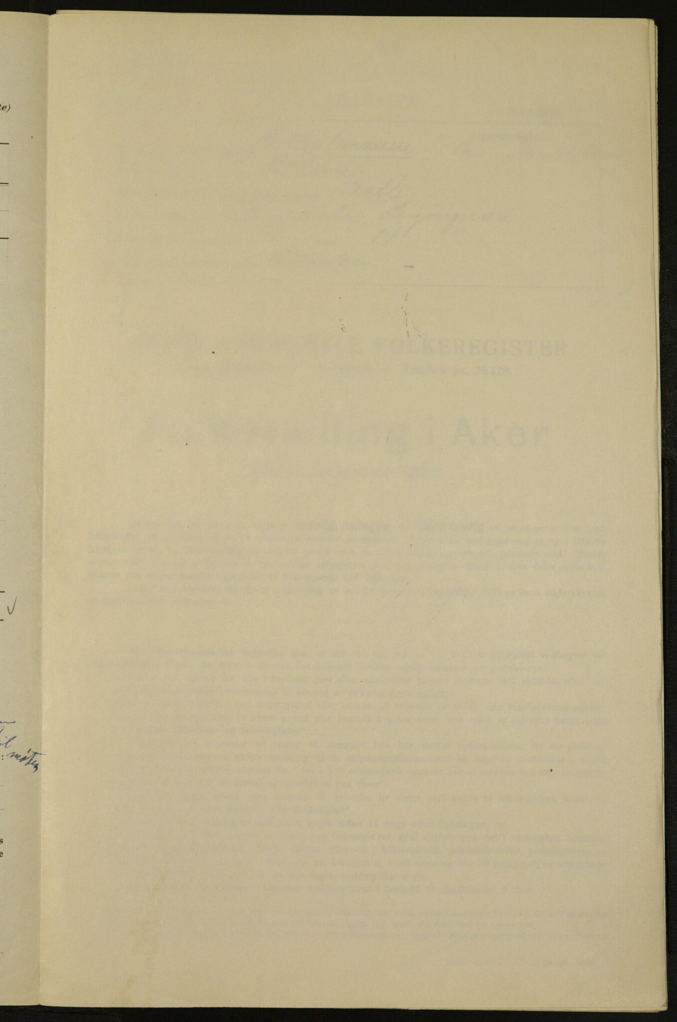 , Municipal Census 1923 for Aker, 1923, p. 4115