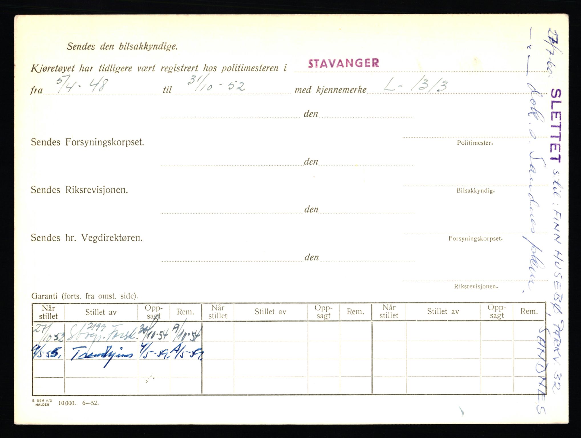 Stavanger trafikkstasjon, AV/SAST-A-101942/0/F/L0045: L-27000 - L-27799, 1930-1971, p. 392