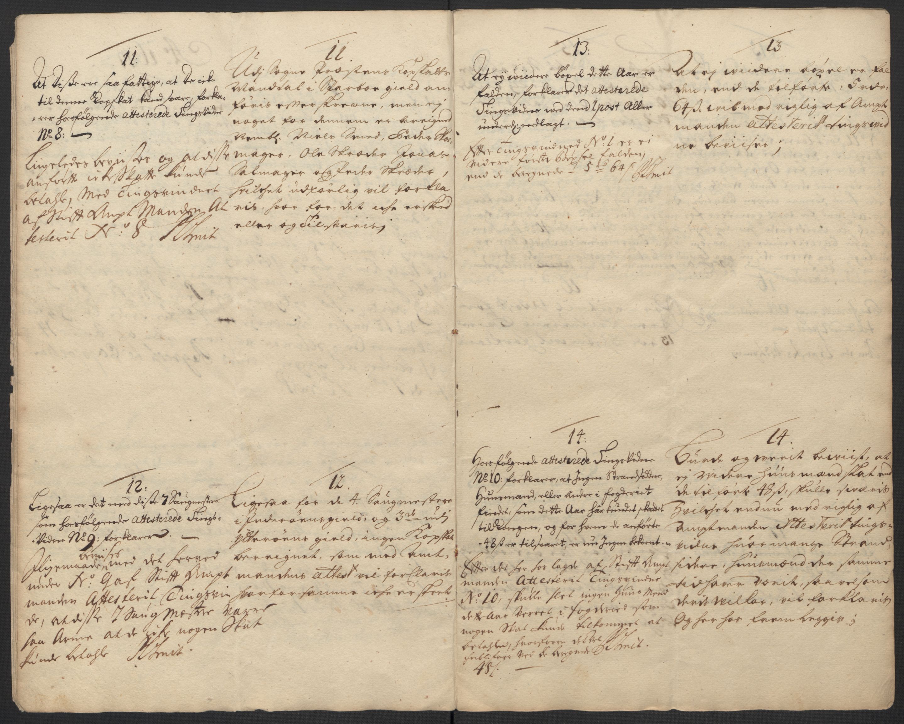 Rentekammeret inntil 1814, Reviderte regnskaper, Fogderegnskap, RA/EA-4092/R63/L4311: Fogderegnskap Inderøy, 1700, p. 222