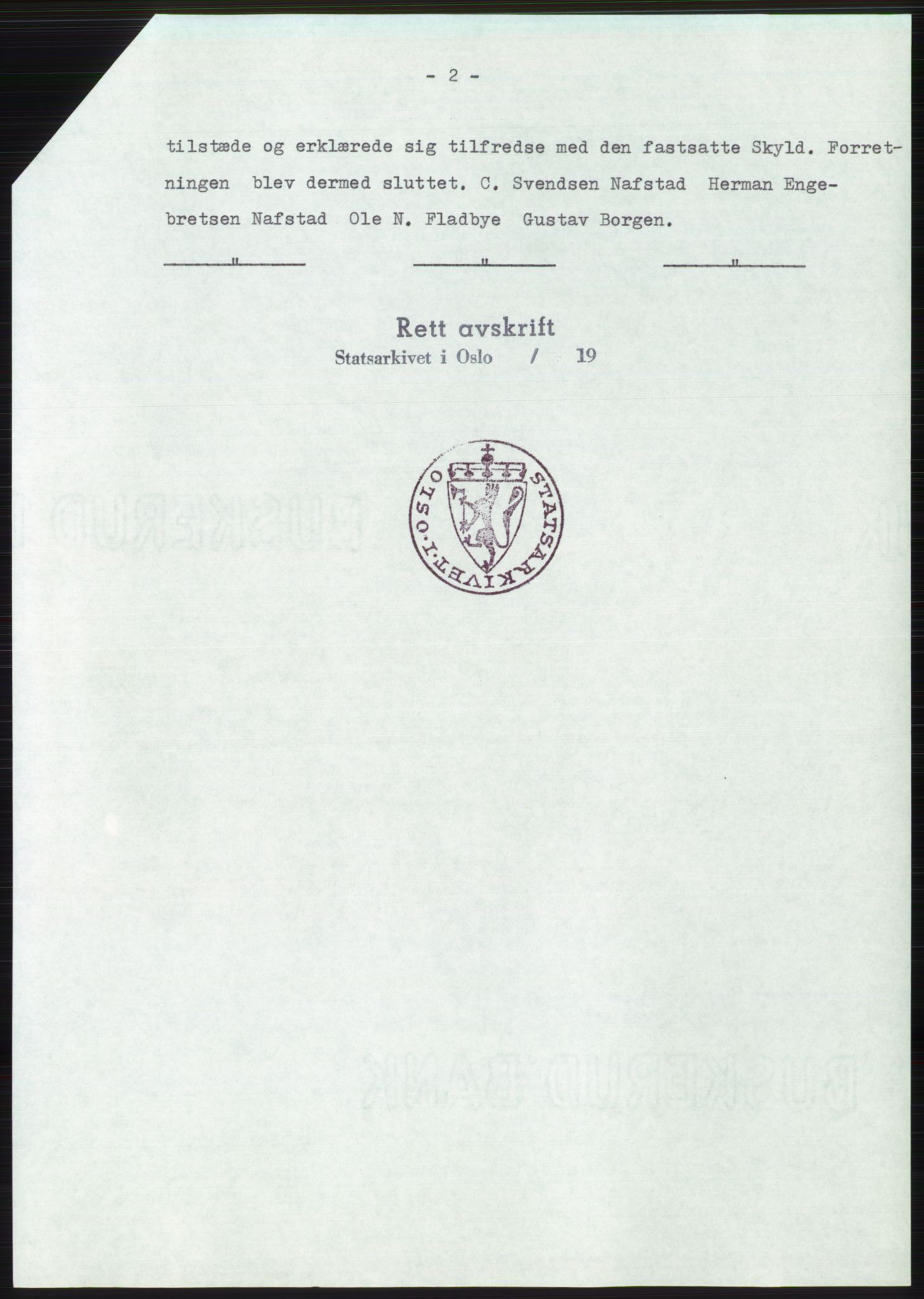 Statsarkivet i Oslo, SAO/A-10621/Z/Zd/L0036: Avskrifter, j.nr 88-2903/1977, 1977, p. 95