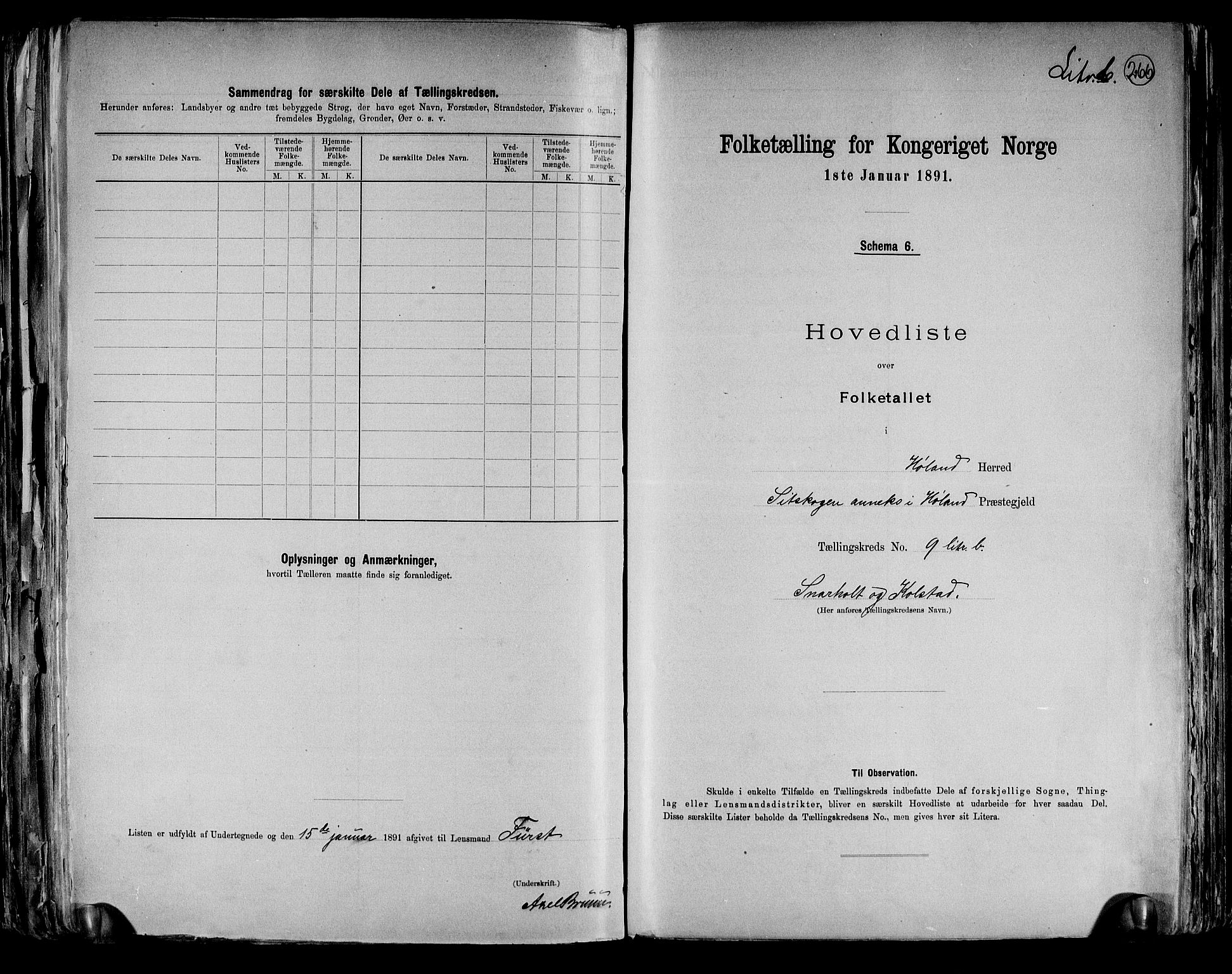 RA, 1891 census for 0221 Høland, 1891, p. 36