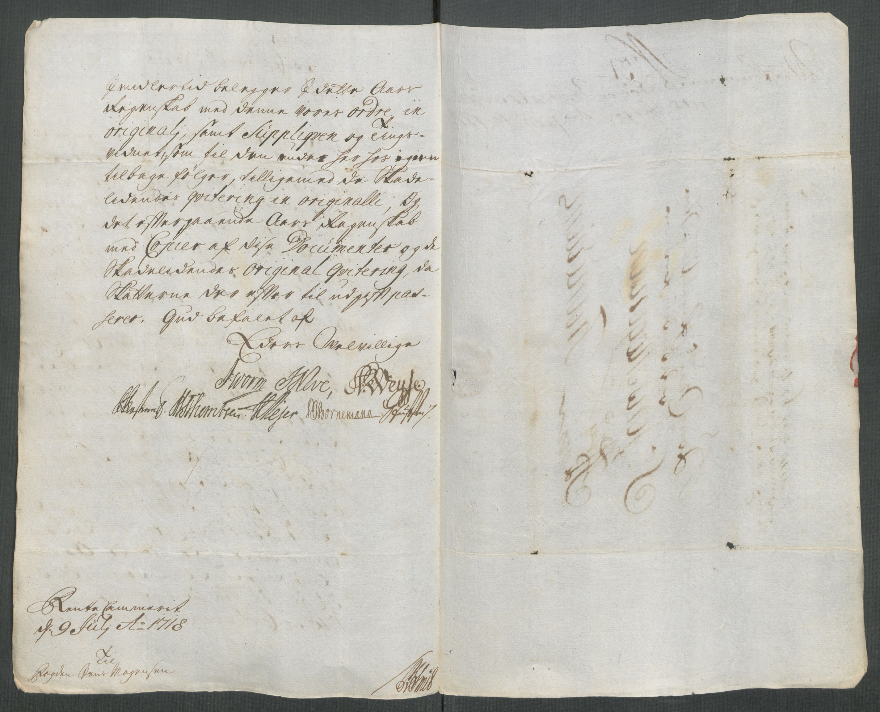 Rentekammeret inntil 1814, Reviderte regnskaper, Fogderegnskap, AV/RA-EA-4092/R62/L4208: Fogderegnskap Stjørdal og Verdal, 1718, p. 297