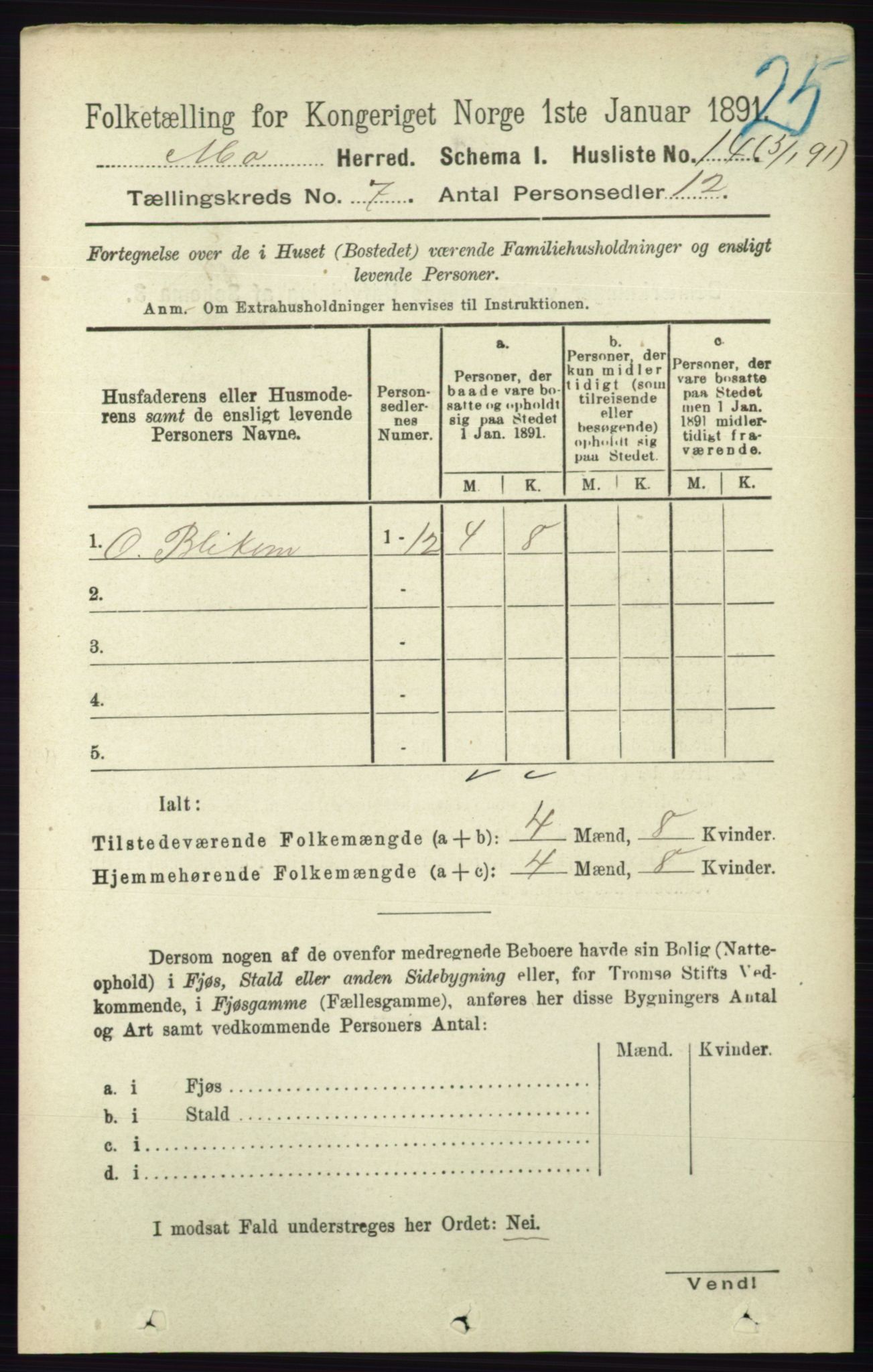 RA, 1891 census for 0832 Mo, 1891, p. 1736