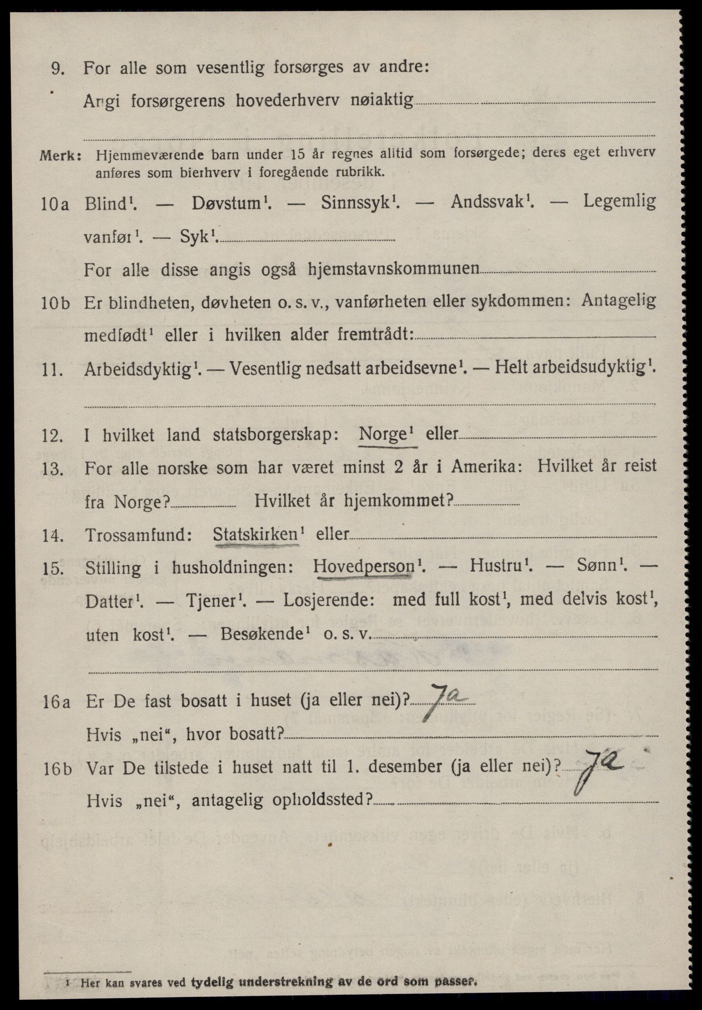 SAT, 1920 census for Surnadal, 1920, p. 2642