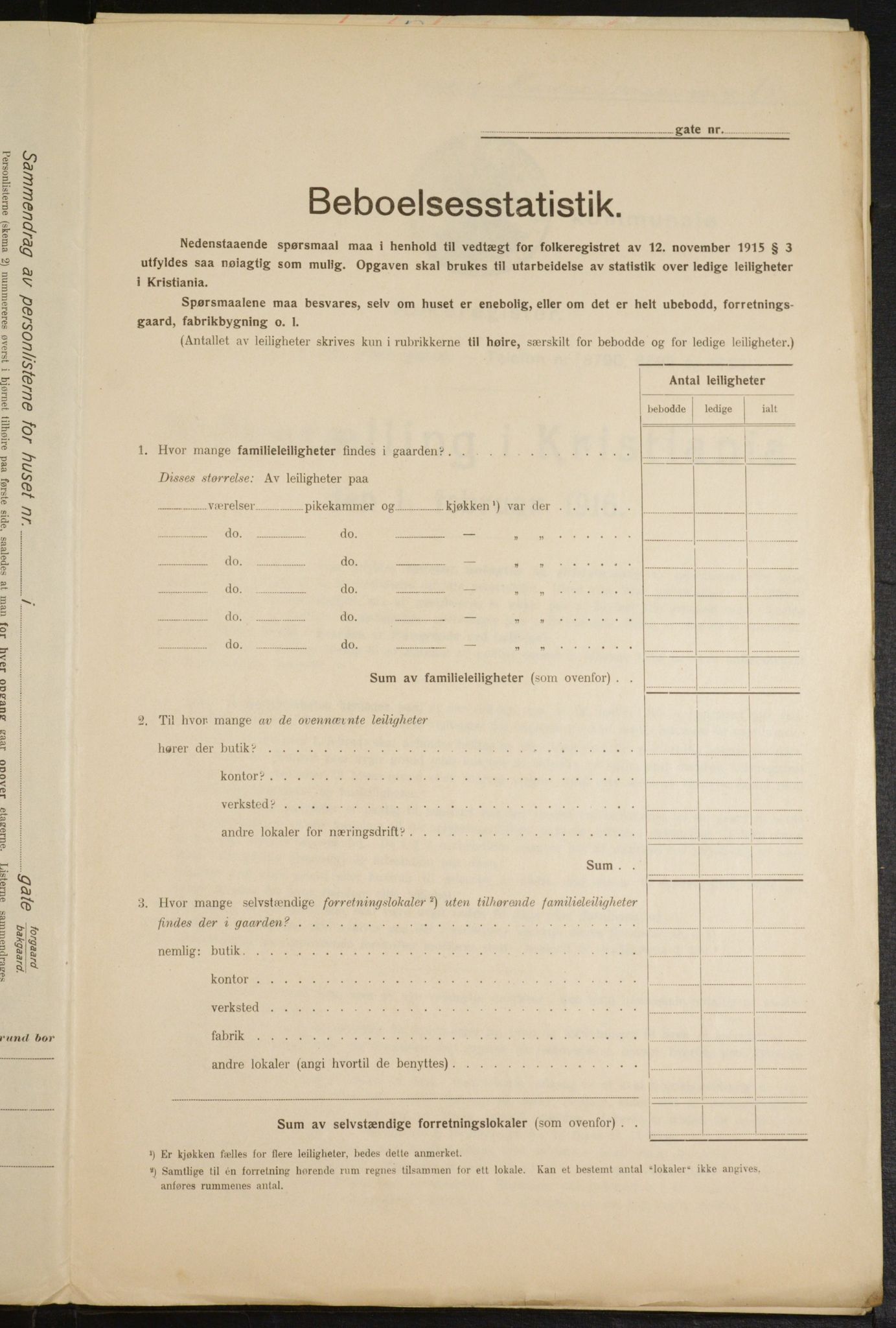 OBA, Municipal Census 1916 for Kristiania, 1916, p. 61781