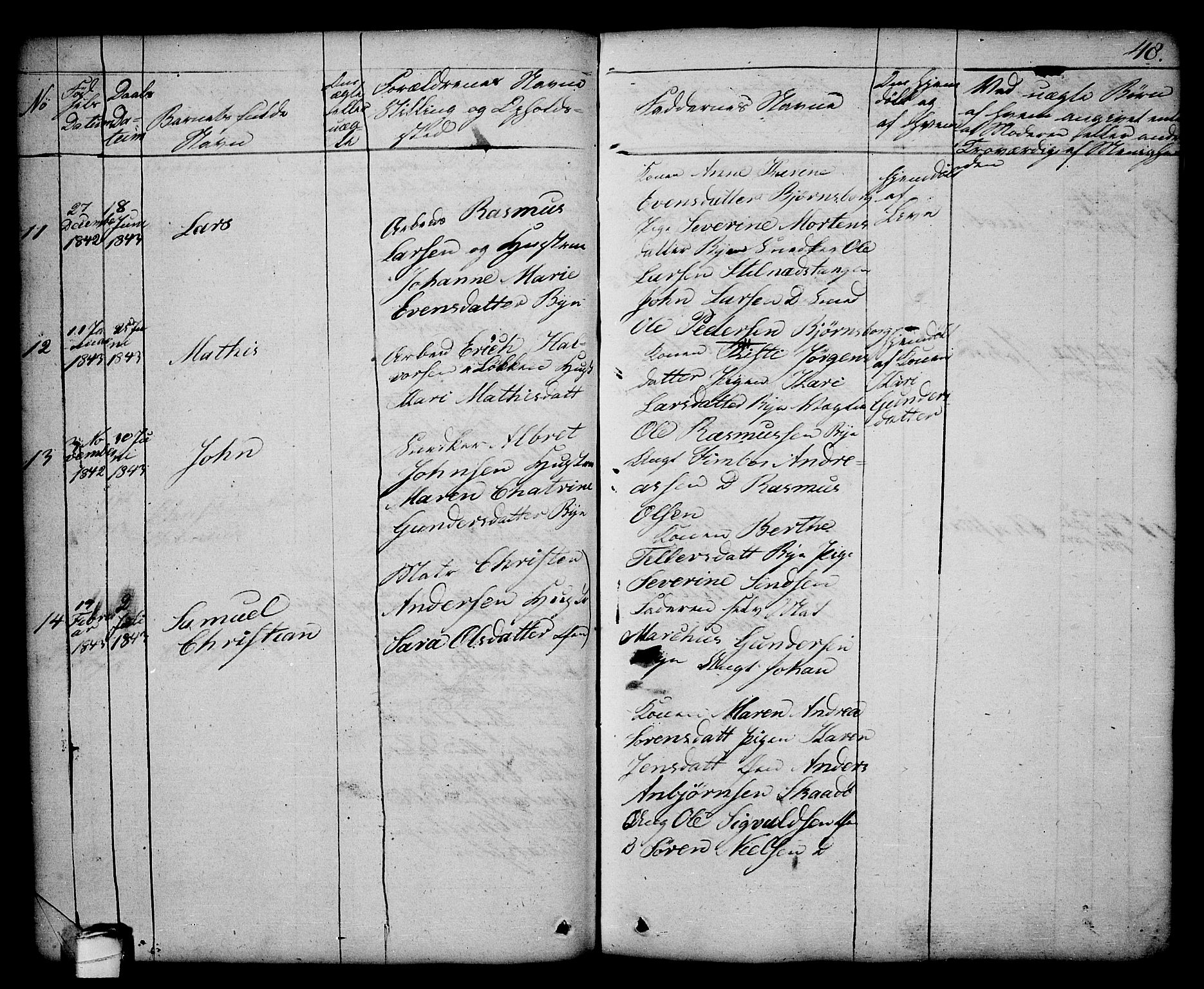 Kragerø kirkebøker, AV/SAKO-A-278/G/Ga/L0003: Parish register (copy) no. 3, 1832-1852, p. 48
