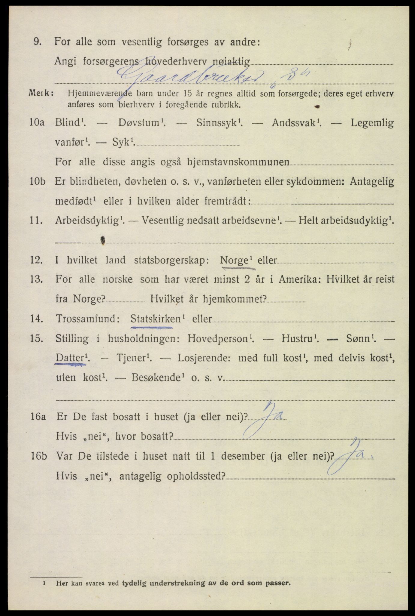 SAH, 1920 census for Eidskog, 1920, p. 11946