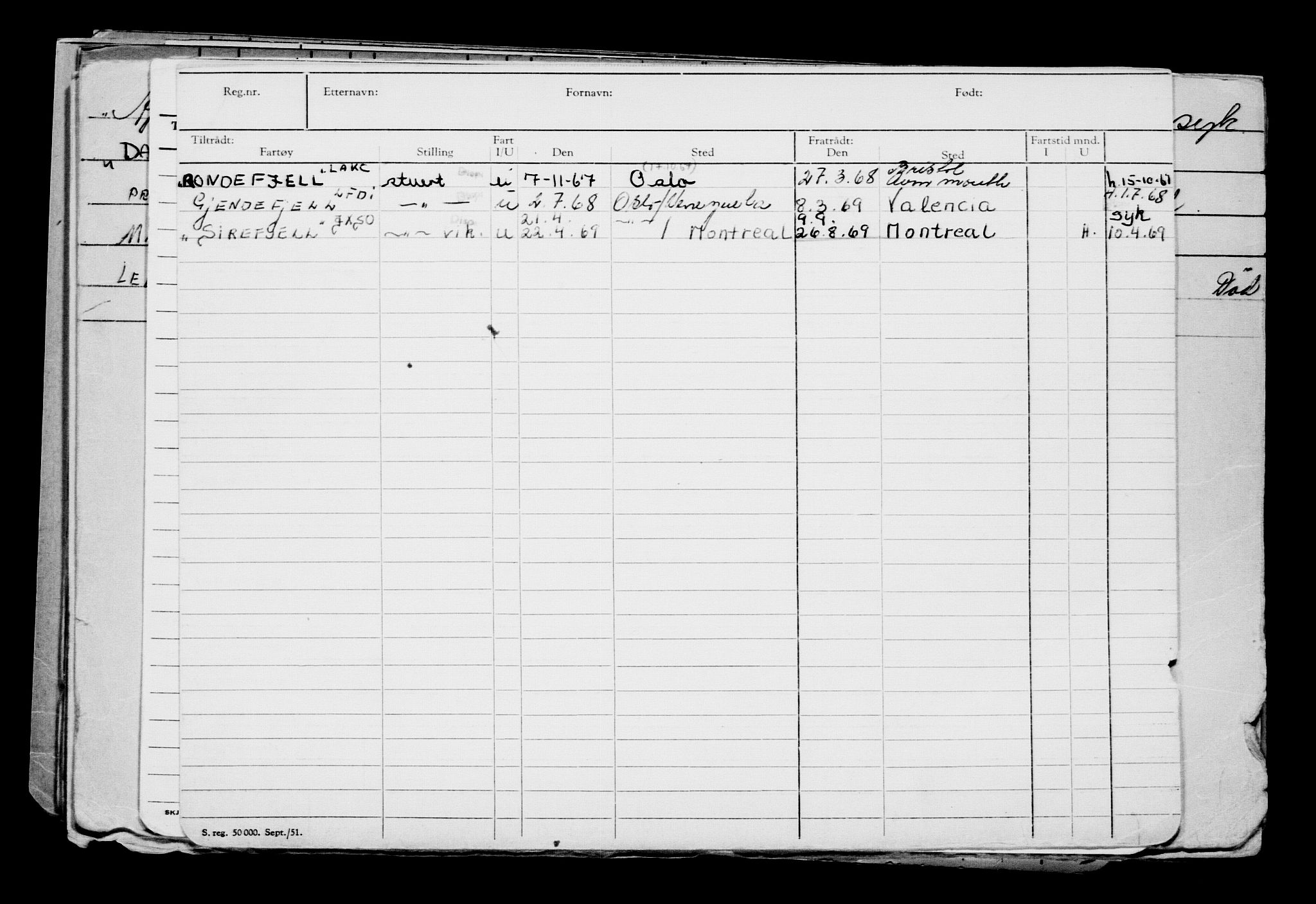 Direktoratet for sjømenn, AV/RA-S-3545/G/Gb/L0218: Hovedkort, 1923, p. 19