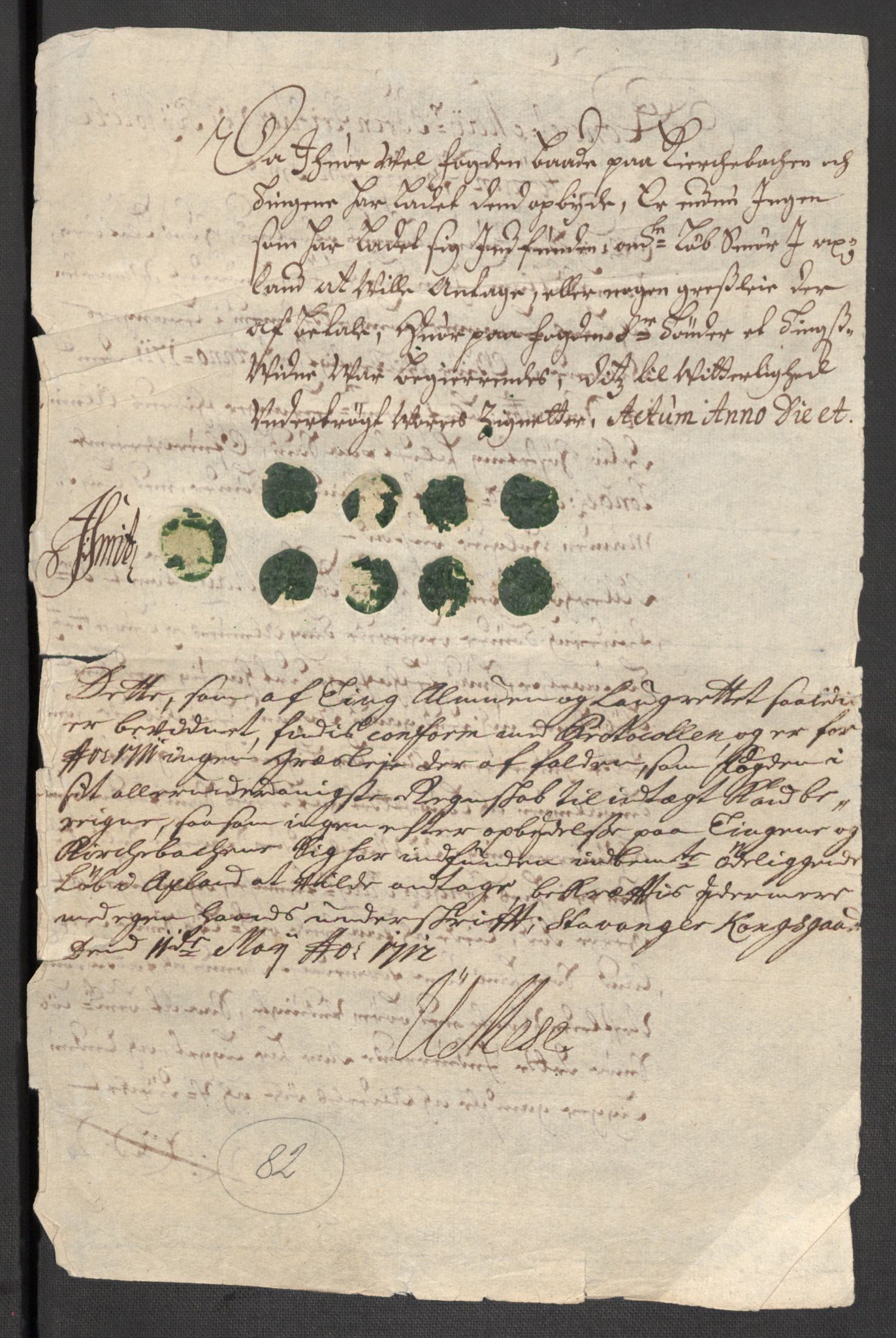 Rentekammeret inntil 1814, Reviderte regnskaper, Fogderegnskap, AV/RA-EA-4092/R47/L2864: Fogderegnskap Ryfylke, 1711, p. 160