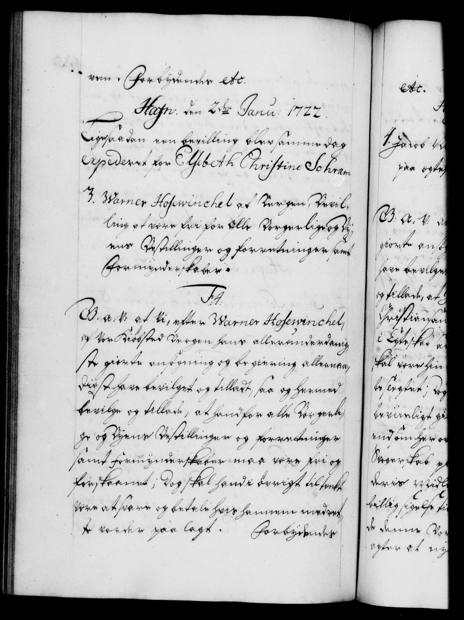 Danske Kanselli 1572-1799, AV/RA-EA-3023/F/Fc/Fca/Fcaa/L0023: Norske registre, 1720-1722, p. 435b