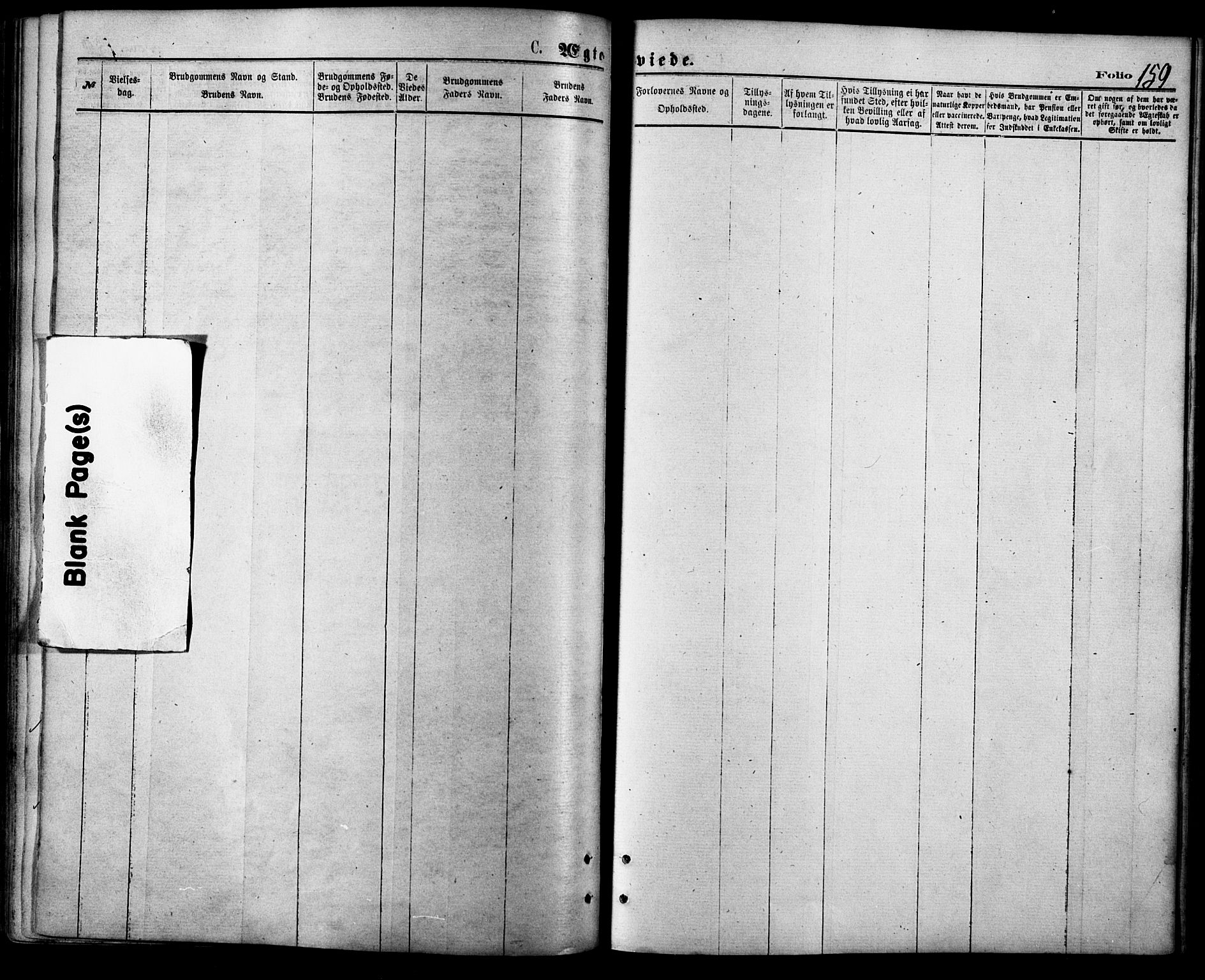 Balsfjord sokneprestembete, AV/SATØ-S-1303/G/Gaa/L0004kirke: Parish register (official) no. 4, 1871-1883, p. 159
