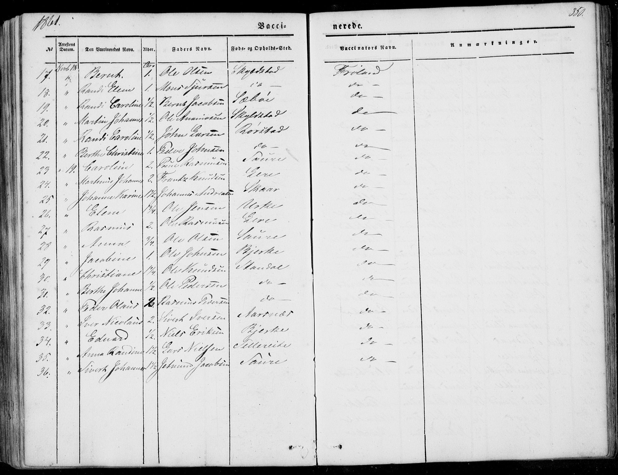 Ministerialprotokoller, klokkerbøker og fødselsregistre - Møre og Romsdal, AV/SAT-A-1454/515/L0209: Parish register (official) no. 515A05, 1847-1868, p. 350