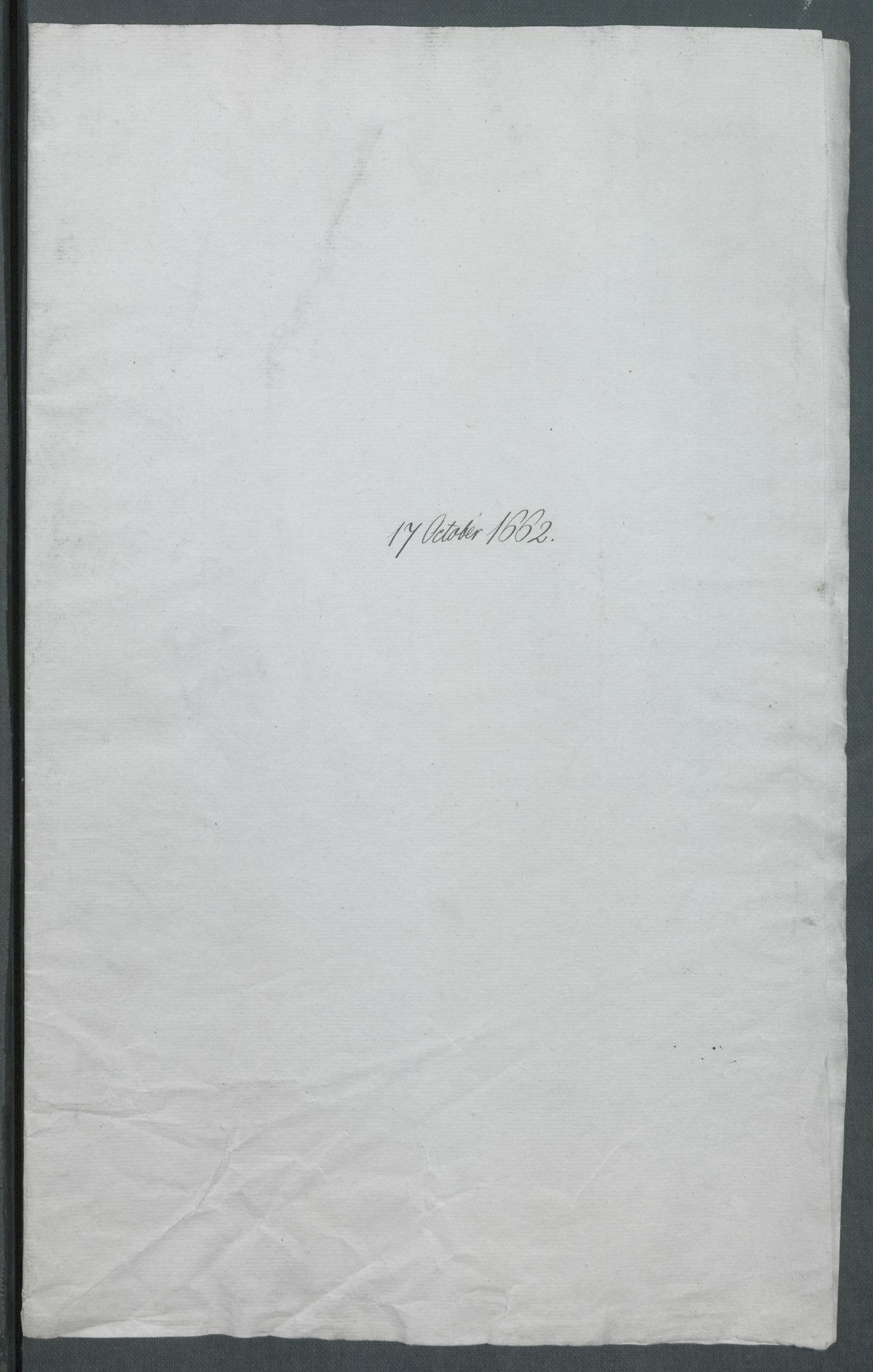 Riksarkivets diplomsamling, RA/EA-5965/F02/L0169: Dokumenter, 1661-1663, p. 136