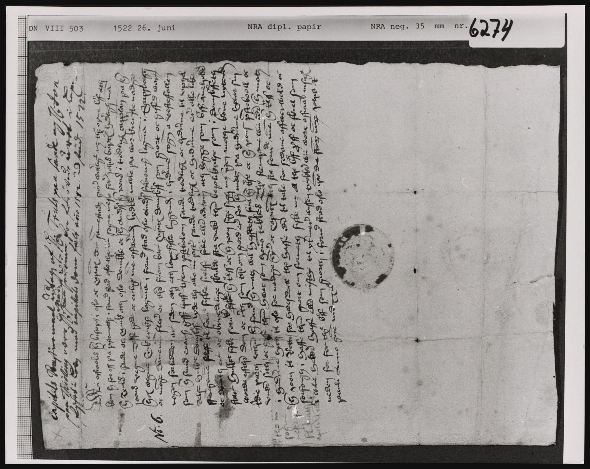 Riksarkivets diplomsamling, RA/EA-5965/F02, 1395-1570, p. 590