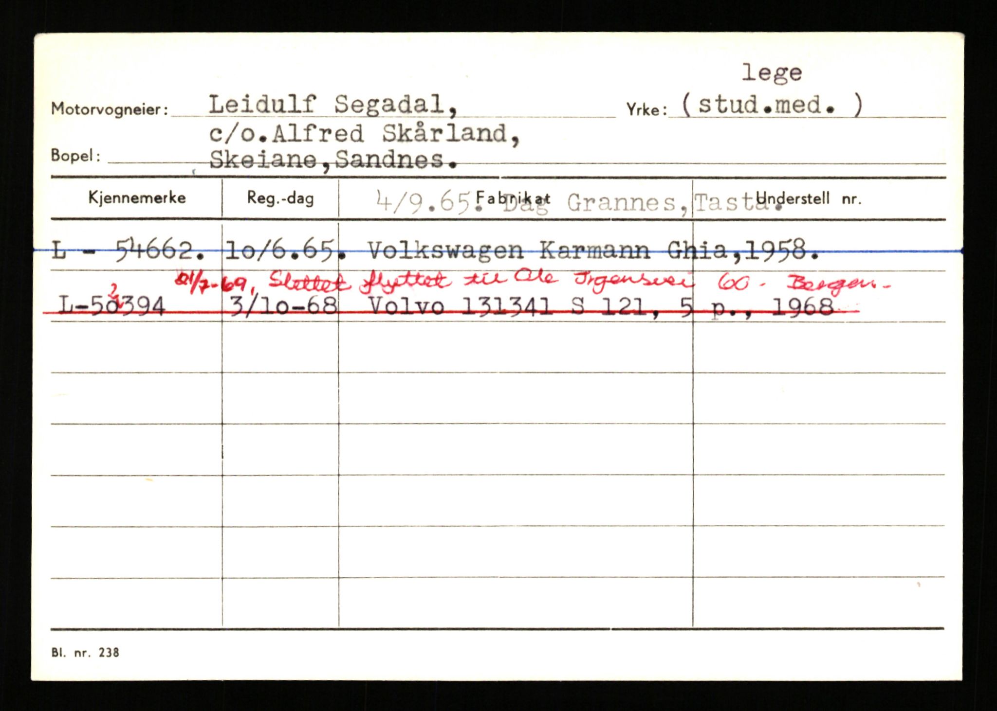 Stavanger trafikkstasjon, AV/SAST-A-101942/0/H/L0033: Scala - Skeibrok, 1930-1971, p. 181