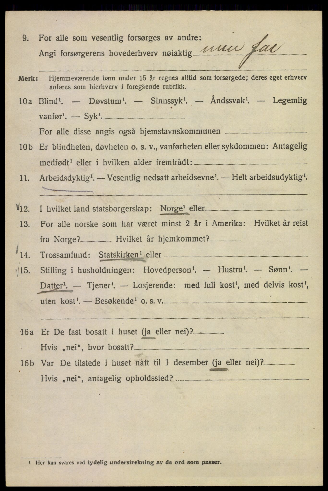 SAO, 1920 census for Kristiania, 1920, p. 632478