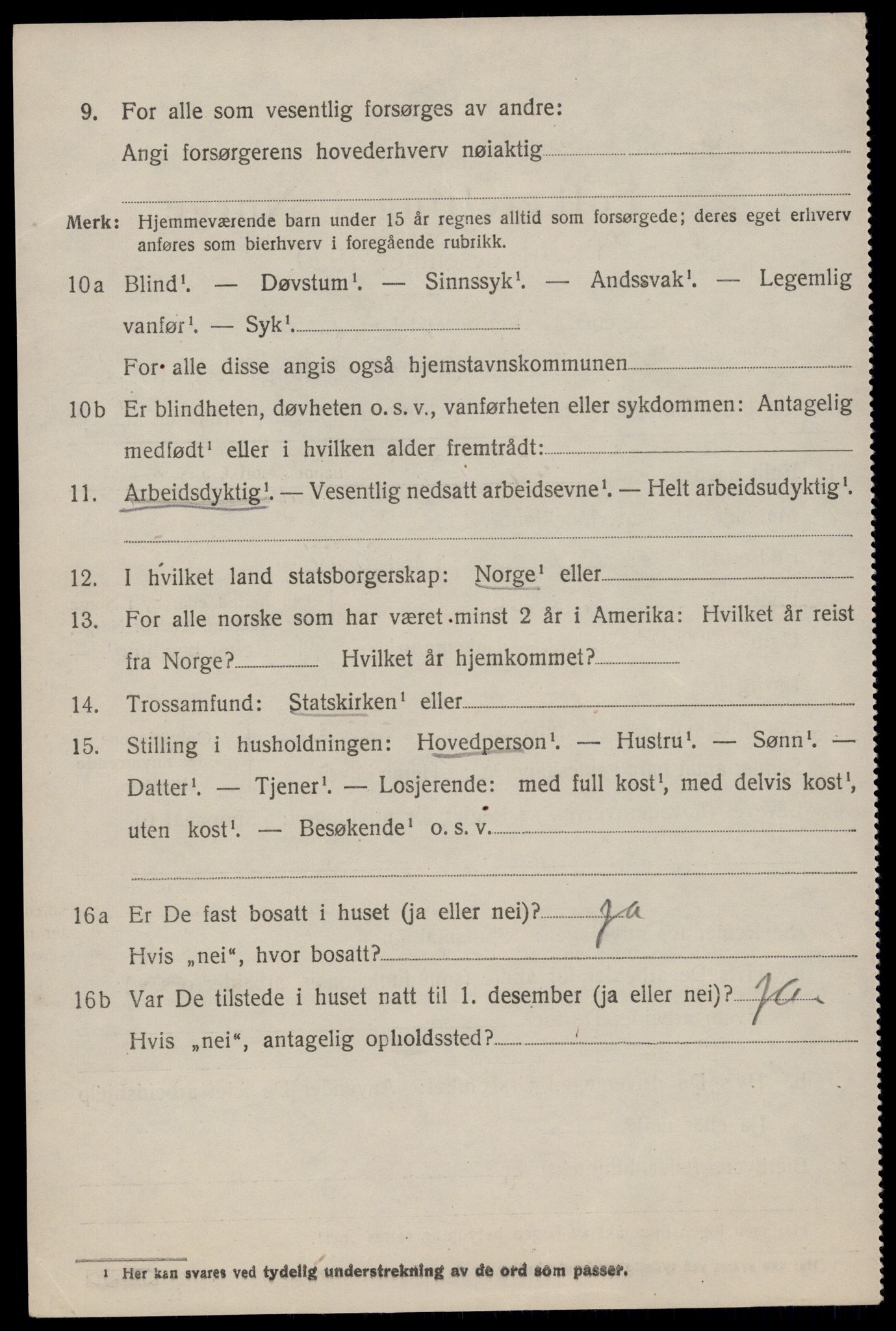 SAST, 1920 census for Hjelmeland, 1920, p. 4134