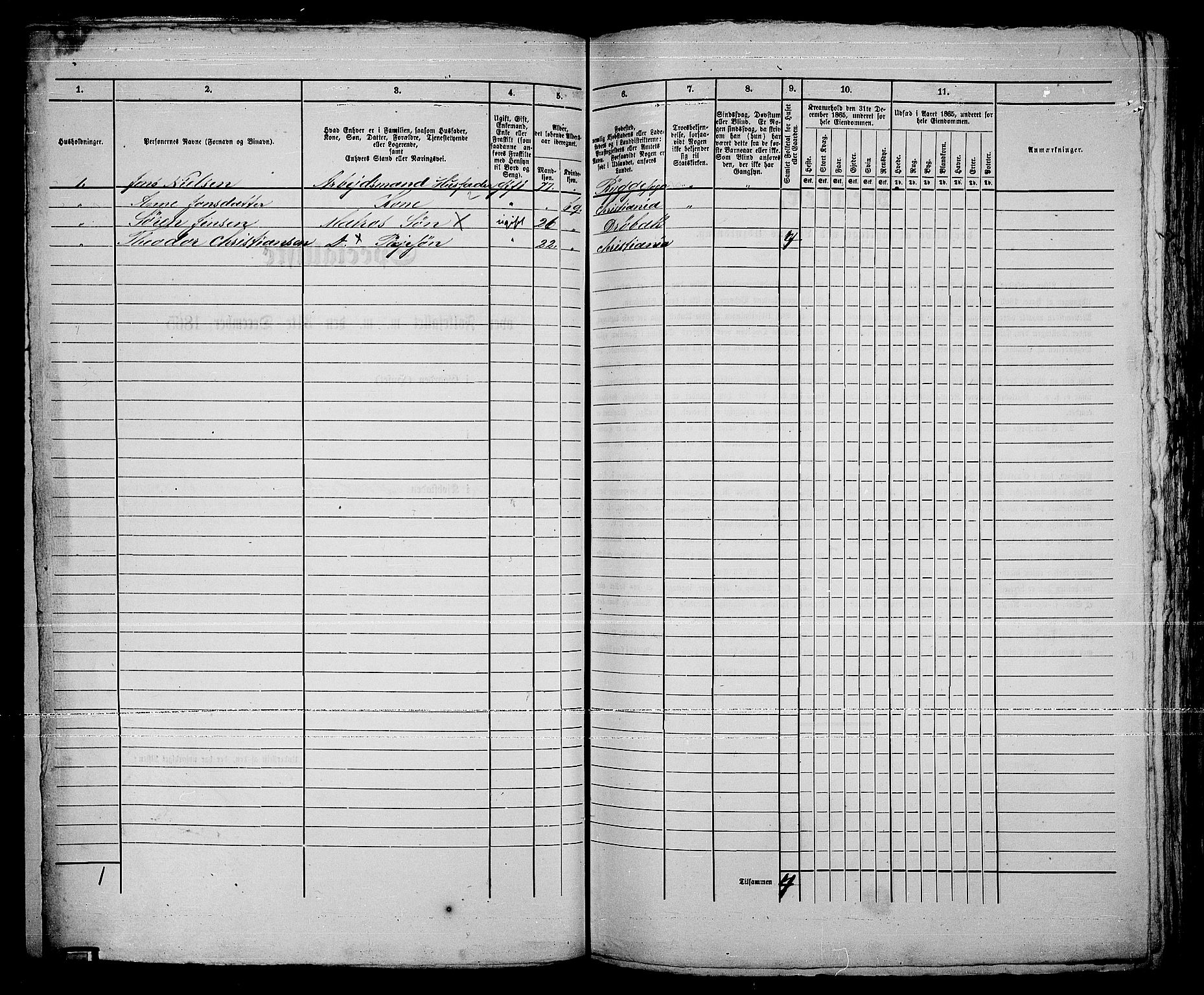 RA, 1865 census for Drøbak/Drøbak, 1865, p. 276