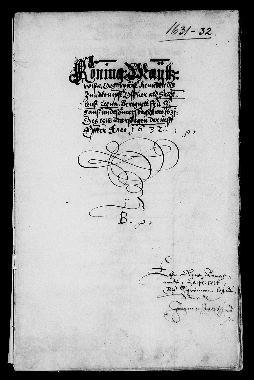 Rentekammeret inntil 1814, Reviderte regnskaper, Lensregnskaper, AV/RA-EA-5023/R/Rb/Rbz/L0023: Nordlandenes len, 1630-1632