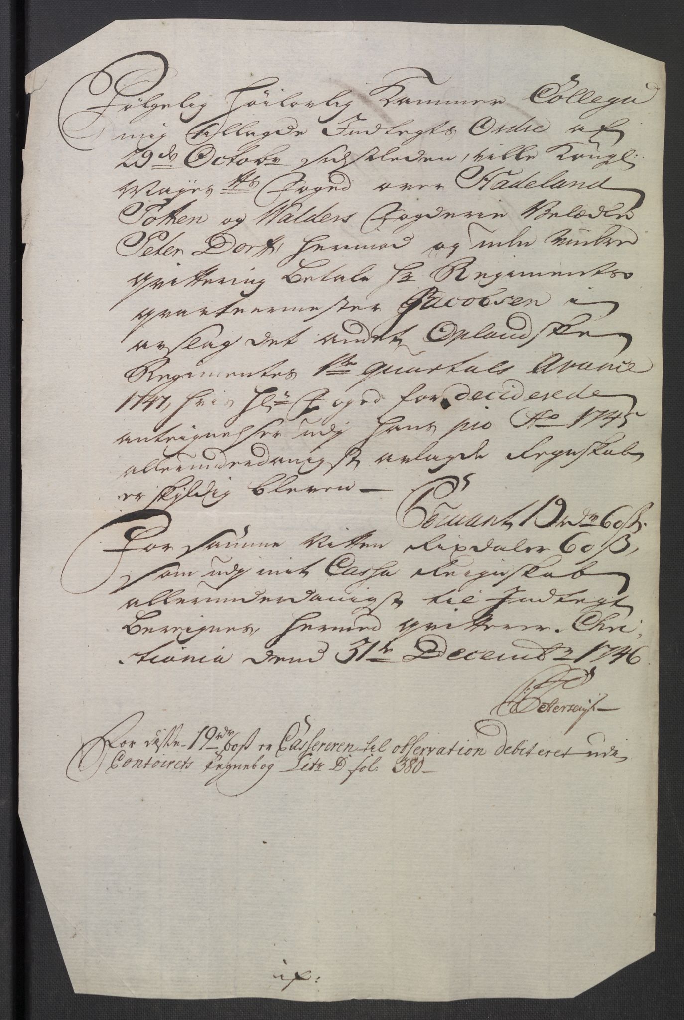 Rentekammeret inntil 1814, Reviderte regnskaper, Fogderegnskap, AV/RA-EA-4092/R18/L1345: Fogderegnskap Hadeland, Toten og Valdres, 1745-1746, p. 548