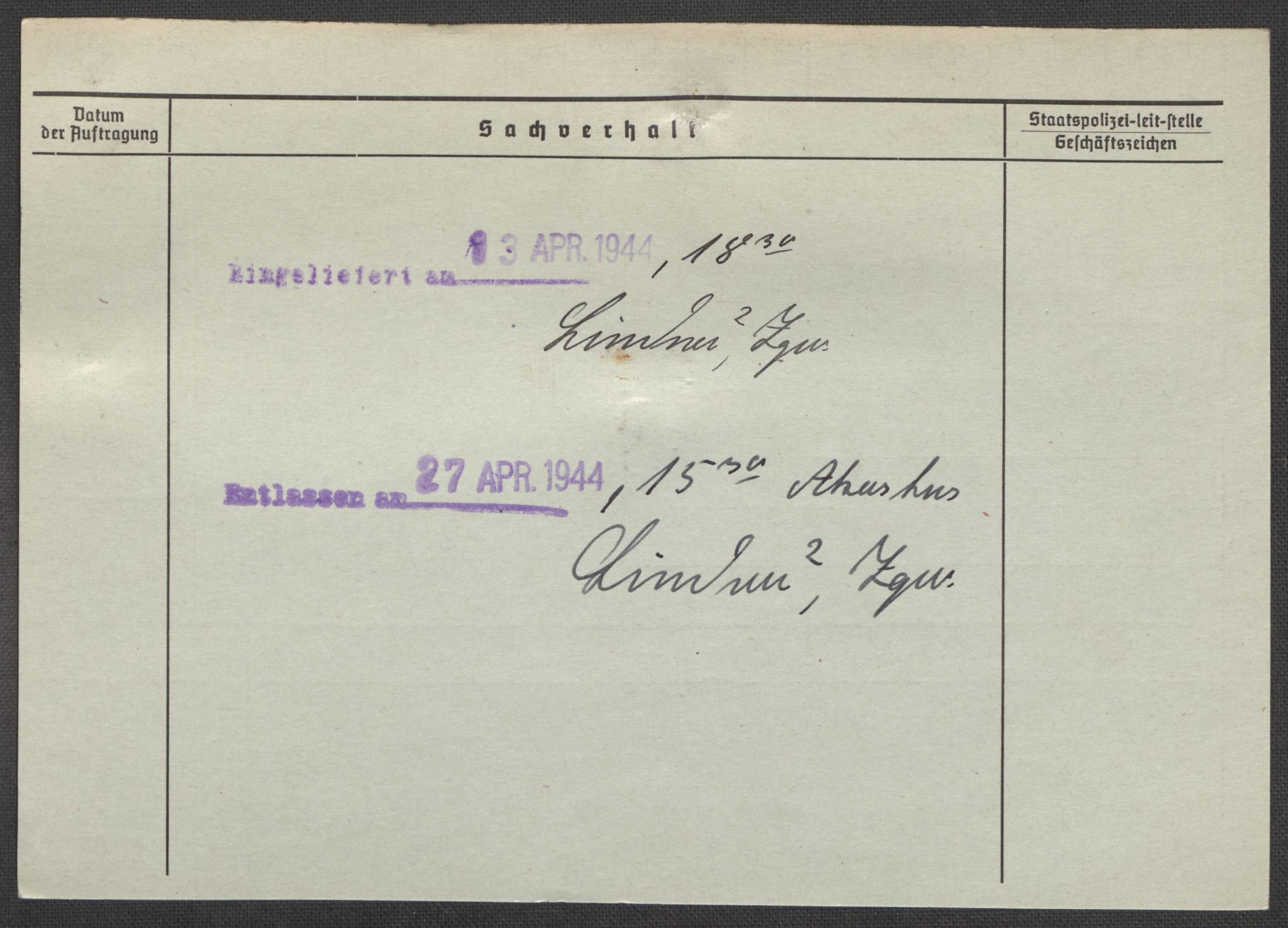 Befehlshaber der Sicherheitspolizei und des SD, AV/RA-RAFA-5969/E/Ea/Eaa/L0007: Register over norske fanger i Møllergata 19: Lundb-N, 1940-1945, p. 933