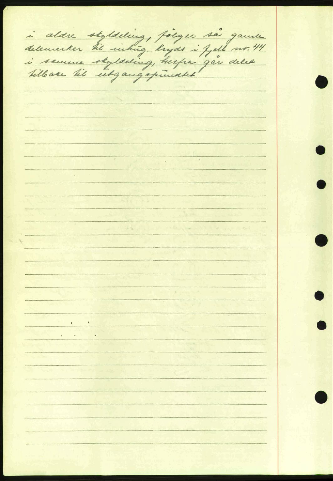 Moss sorenskriveri, SAO/A-10168: Mortgage book no. A5, 1938-1939, Diary no: : 43/1939