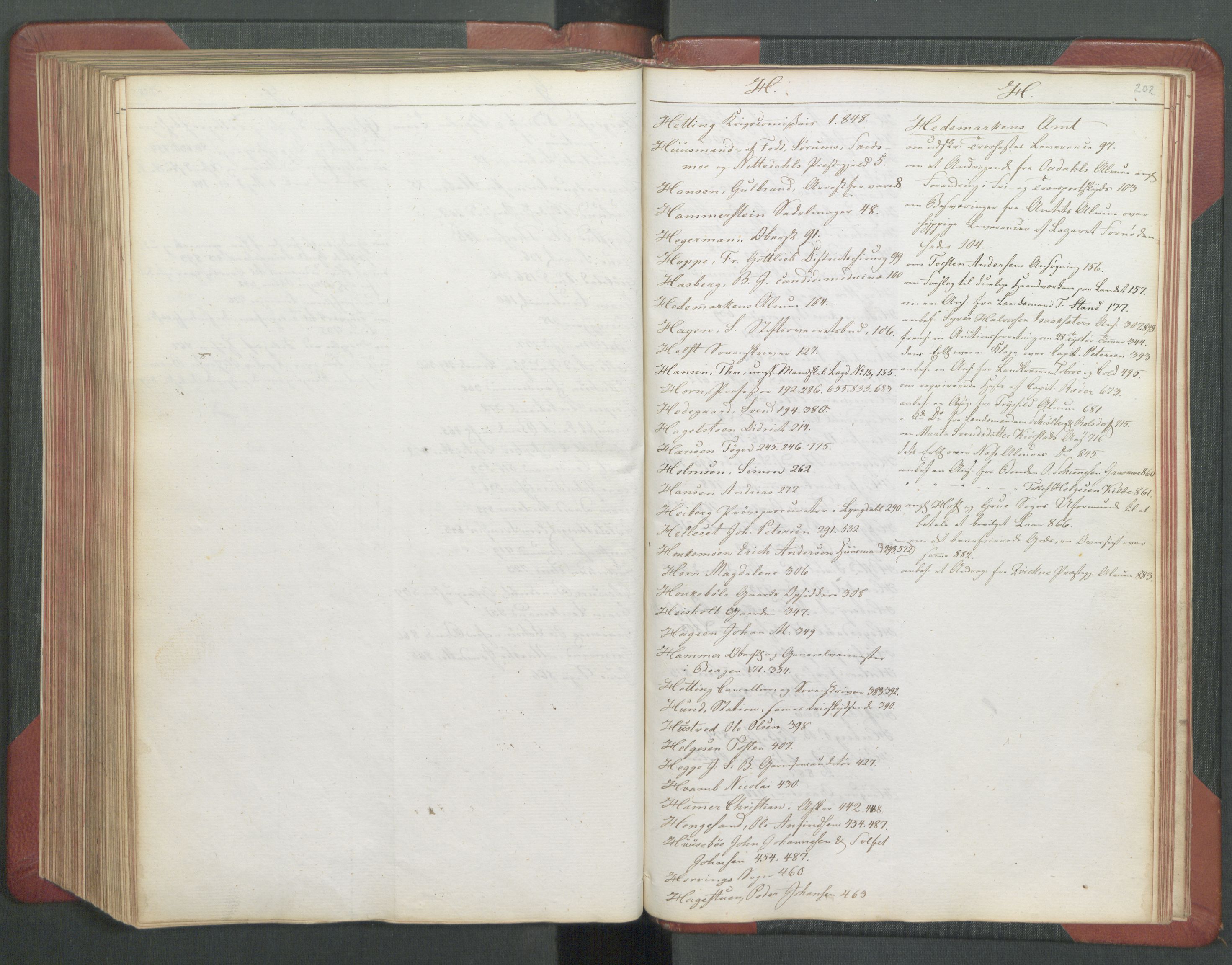 Departementene i 1814, AV/RA-S-3899/Fb/L0029: Journal A 1-900 (ekstraktprotokoll), 1814, p. 202