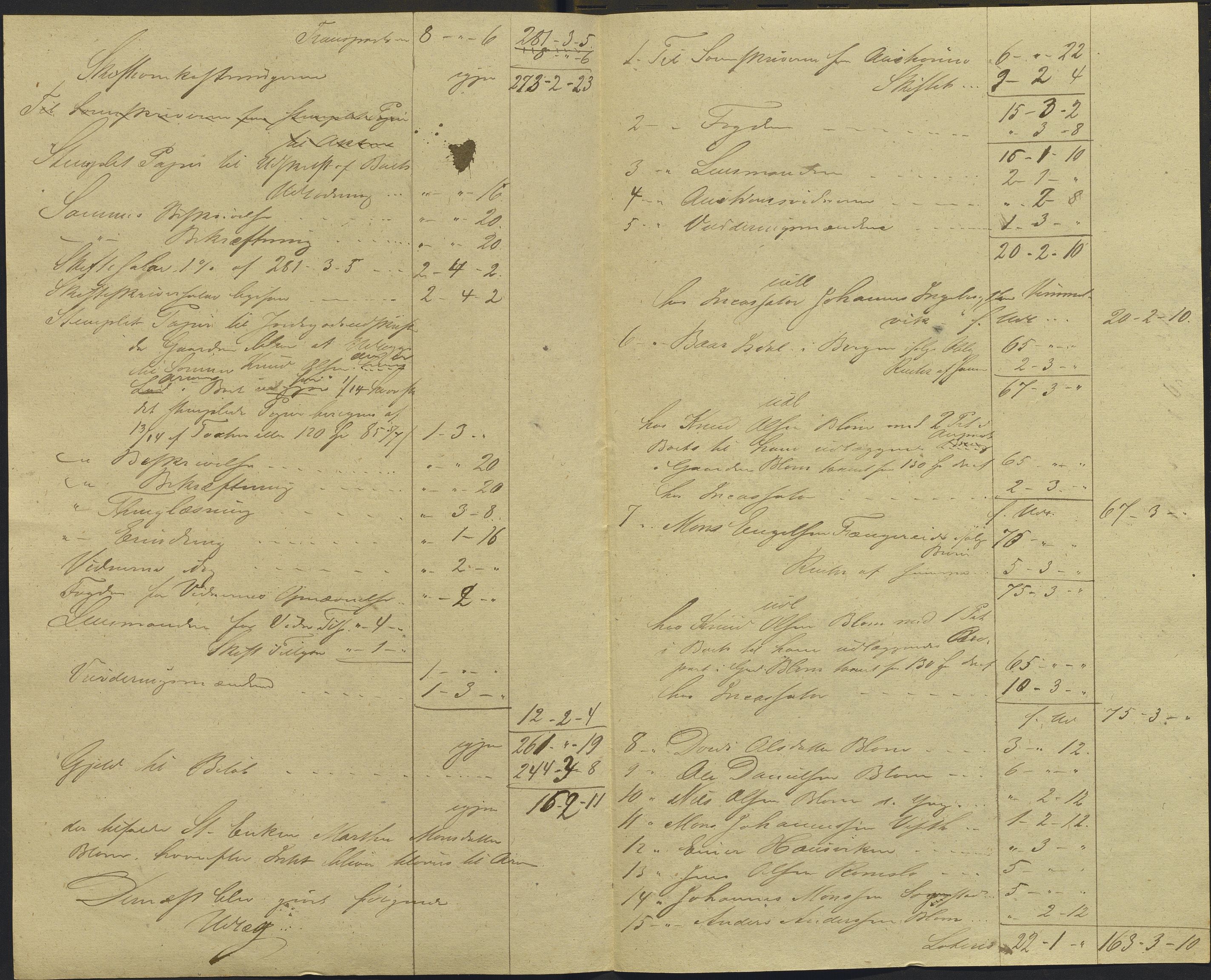 Nordhordland sorenskrivar, AV/SAB-A-2901/1/H/Hd/Hdb/L0003: Konsept til utlodningar, 1855-1860, p. 8