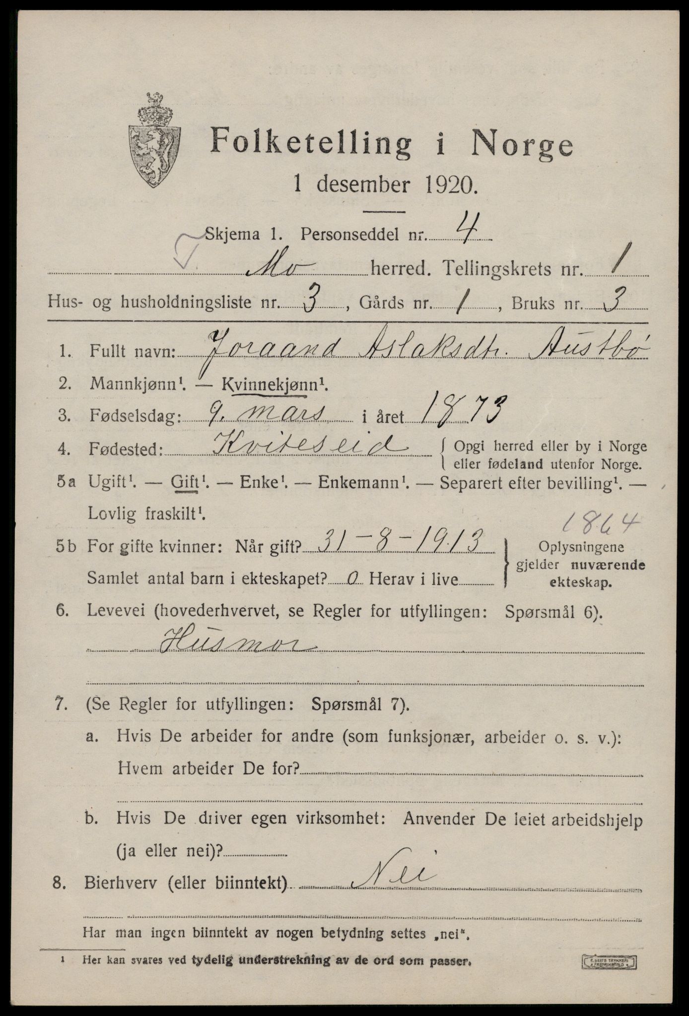 SAKO, 1920 census for Mo, 1920, p. 744