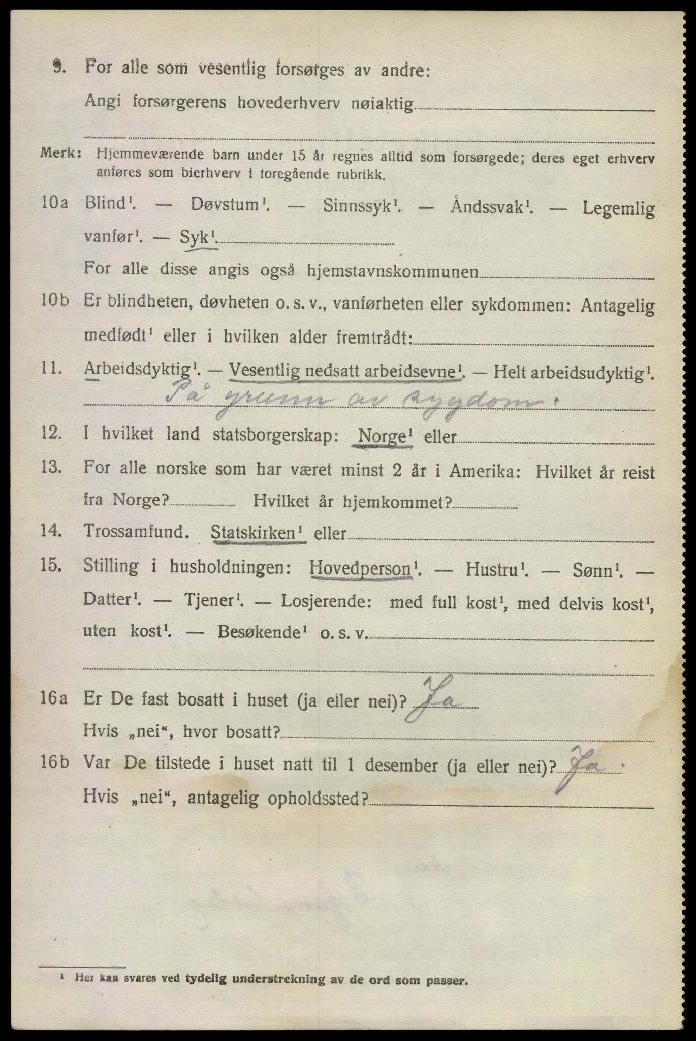 SAKO, 1920 census for Sem, 1920, p. 7488