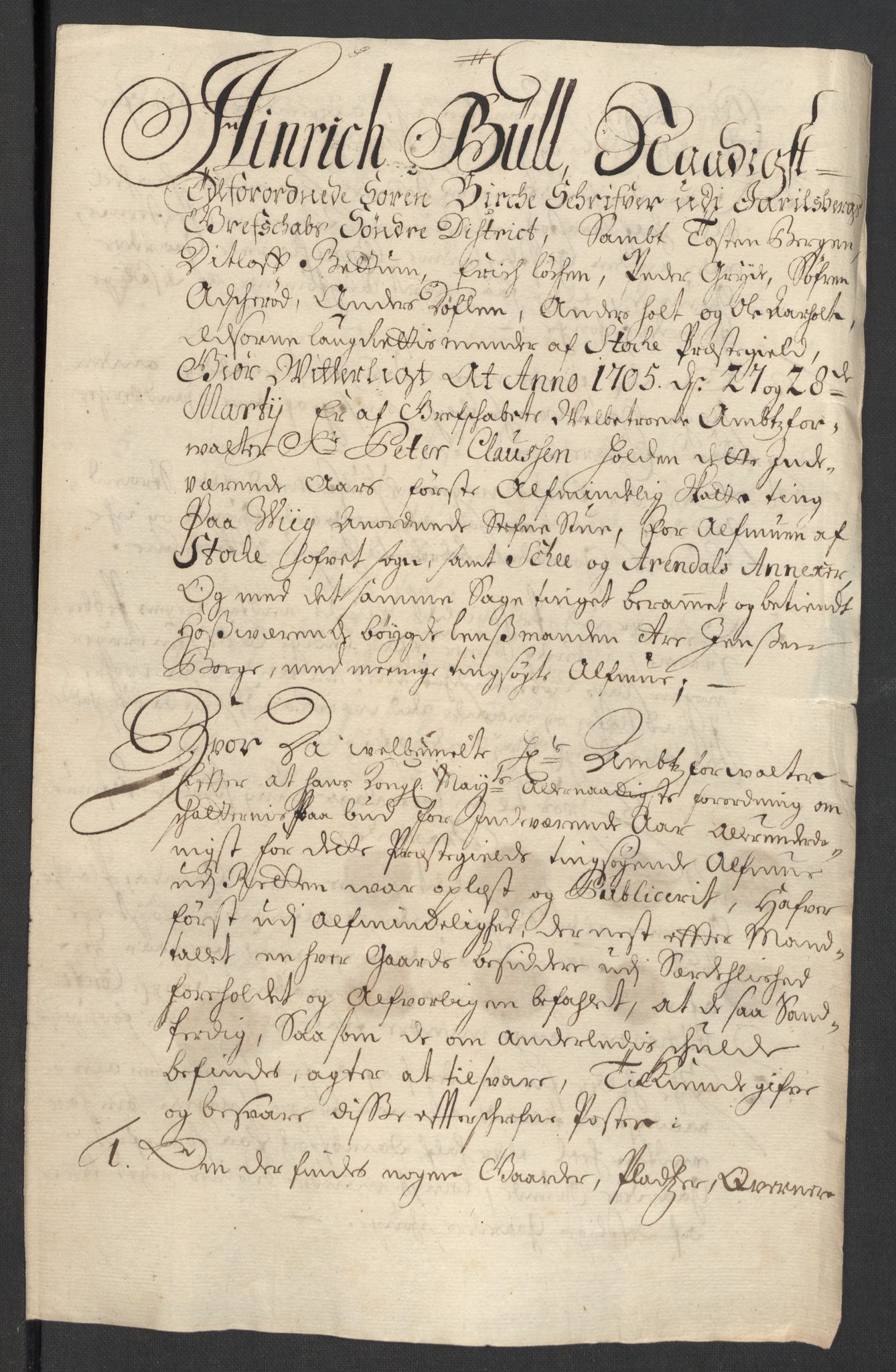 Rentekammeret inntil 1814, Reviderte regnskaper, Fogderegnskap, AV/RA-EA-4092/R32/L1871: Fogderegnskap Jarlsberg grevskap, 1703-1705, p. 552