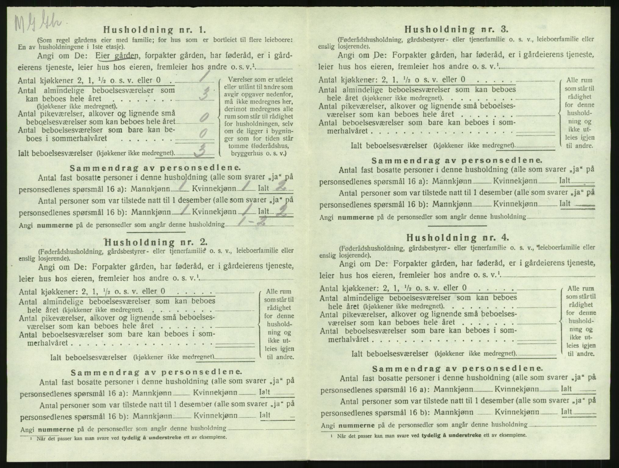 SAKO, 1920 census for Lardal, 1920, p. 684