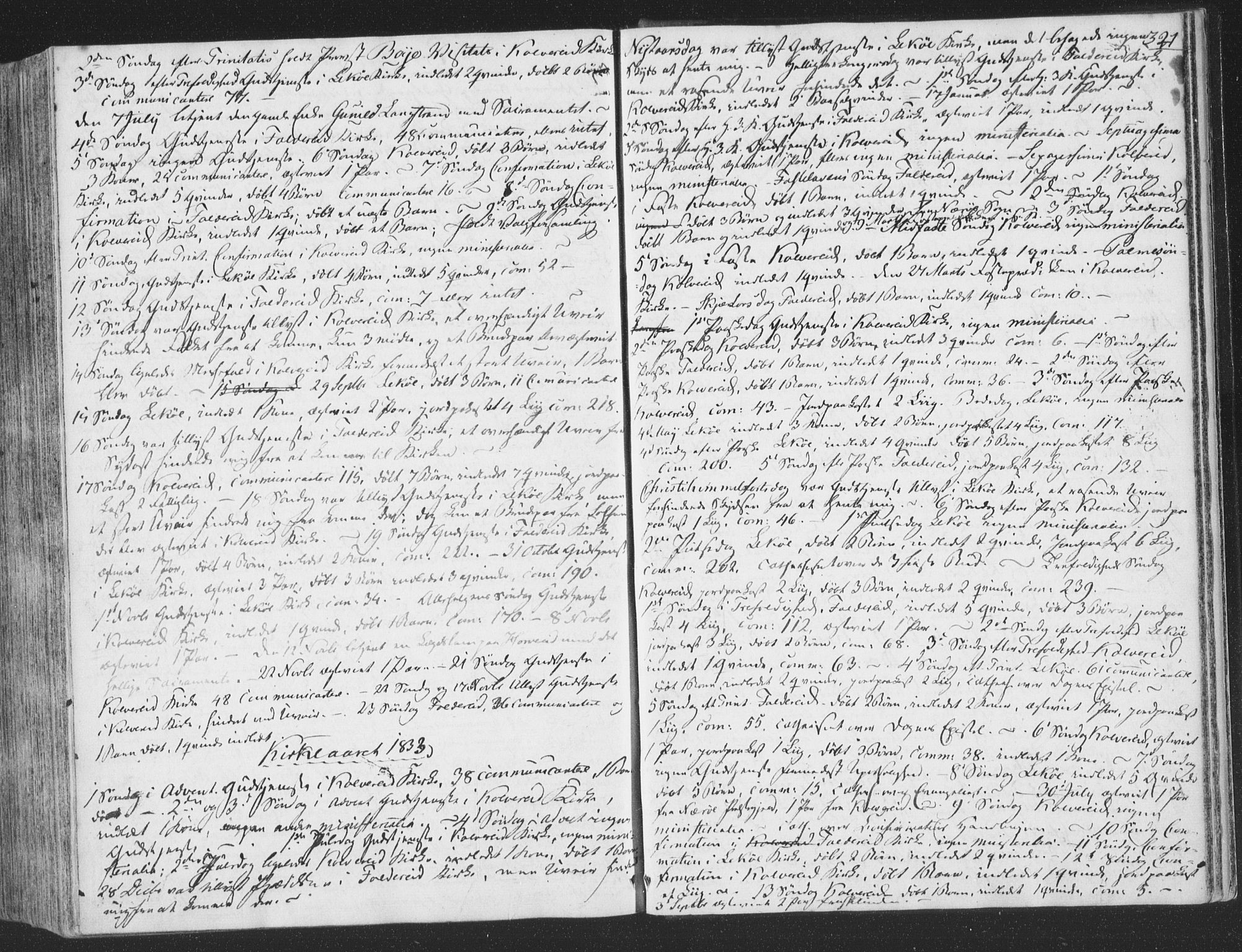 Ministerialprotokoller, klokkerbøker og fødselsregistre - Nord-Trøndelag, SAT/A-1458/780/L0639: Parish register (official) no. 780A04, 1830-1844, p. 321