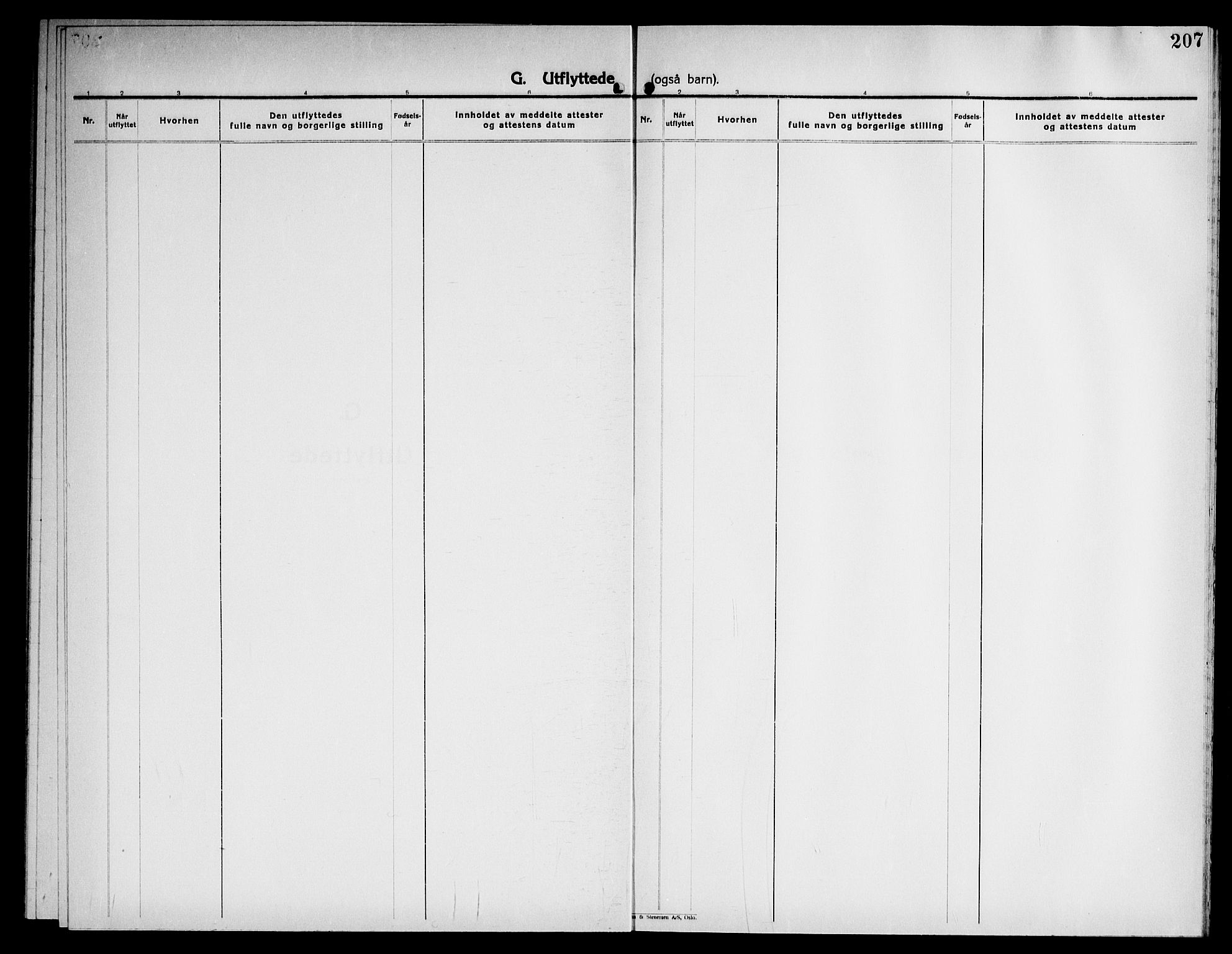 Kråkstad prestekontor Kirkebøker, AV/SAO-A-10125a/G/Gb/L0003: Parish register (copy) no. II 3, 1942-1948, p. 207