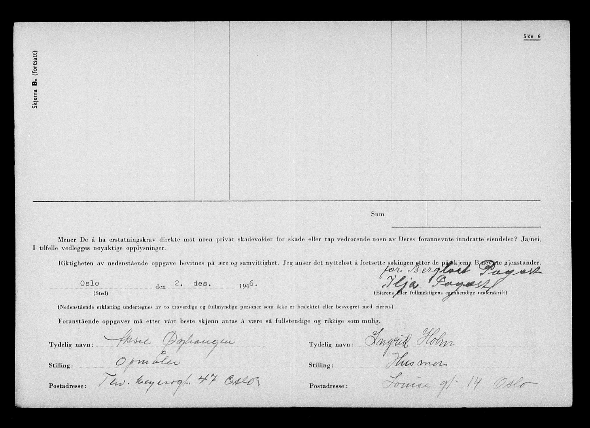 Justisdepartementet, Tilbakeføringskontoret for inndratte formuer, AV/RA-S-1564/H/Hc/Hcc/L0970: --, 1945-1947, p. 37