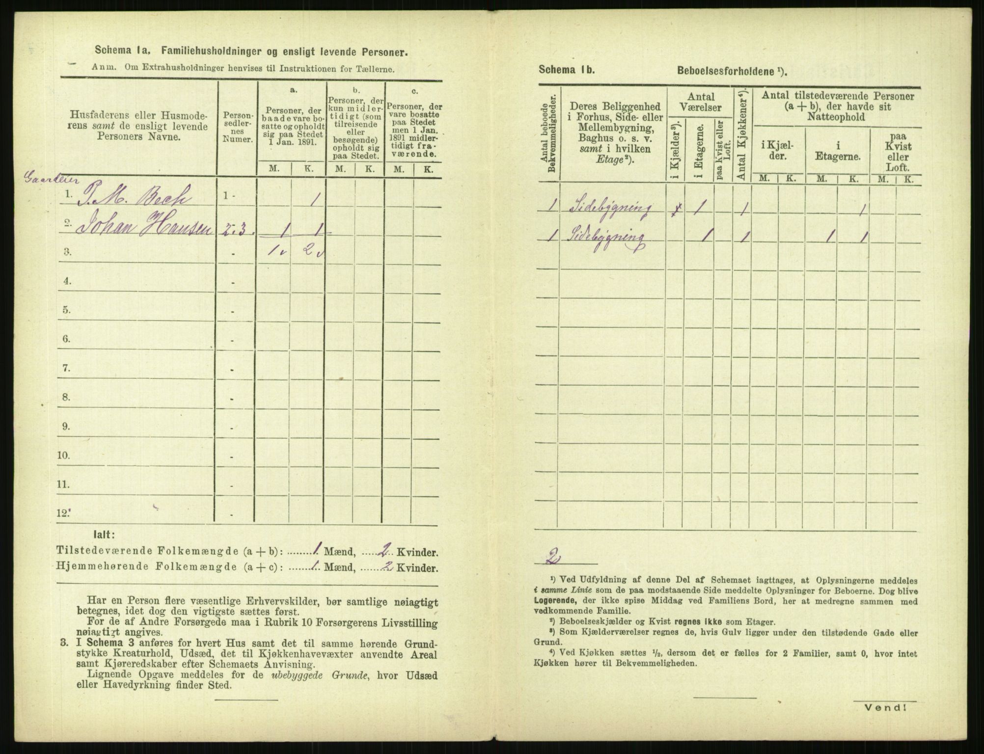 RA, 1891 census for 0301 Kristiania, 1891, p. 152302