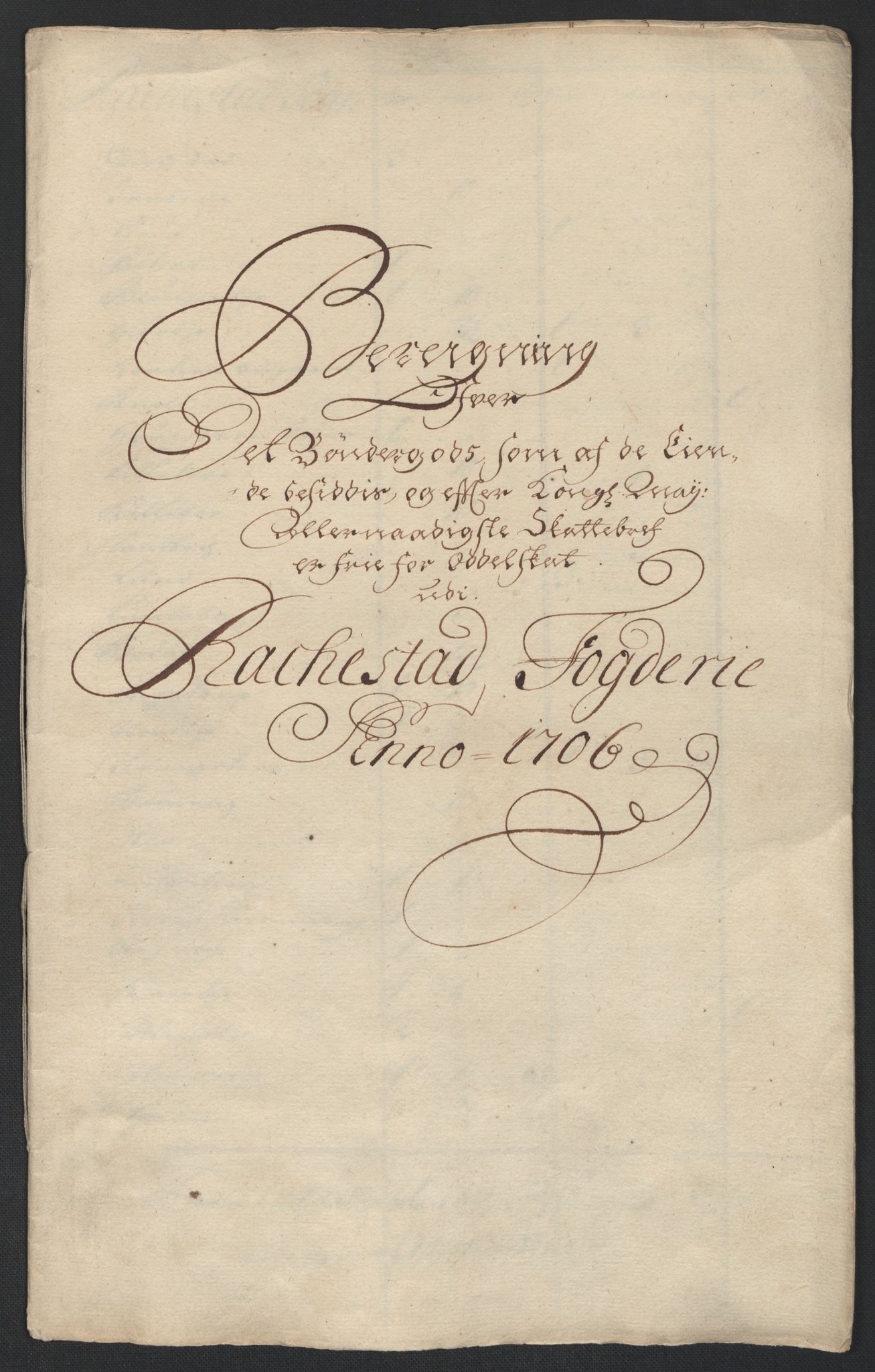 Rentekammeret inntil 1814, Reviderte regnskaper, Fogderegnskap, RA/EA-4092/R07/L0298: Fogderegnskap Rakkestad, Heggen og Frøland, 1706, p. 356