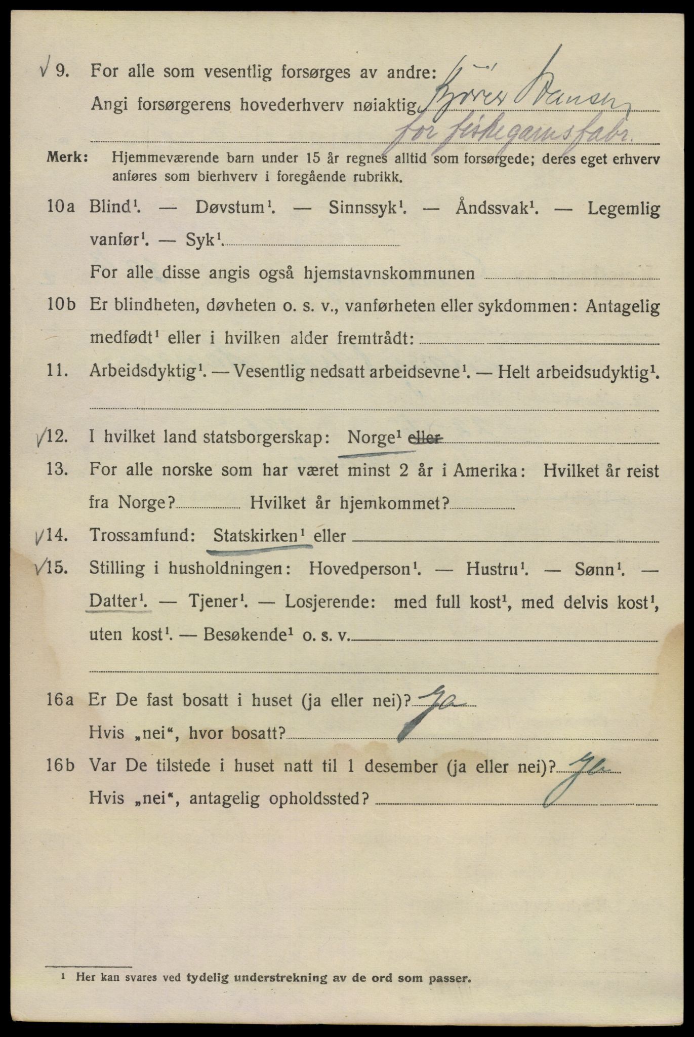 SAO, 1920 census for Kristiania, 1920, p. 206866