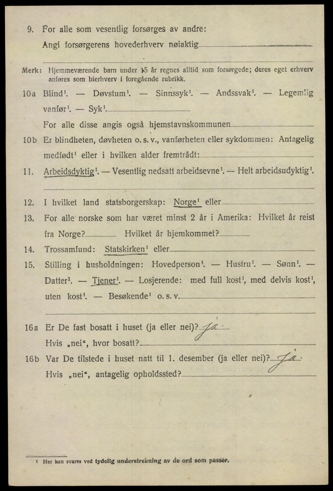 SAO, 1920 census for Nannestad, 1920, p. 2470