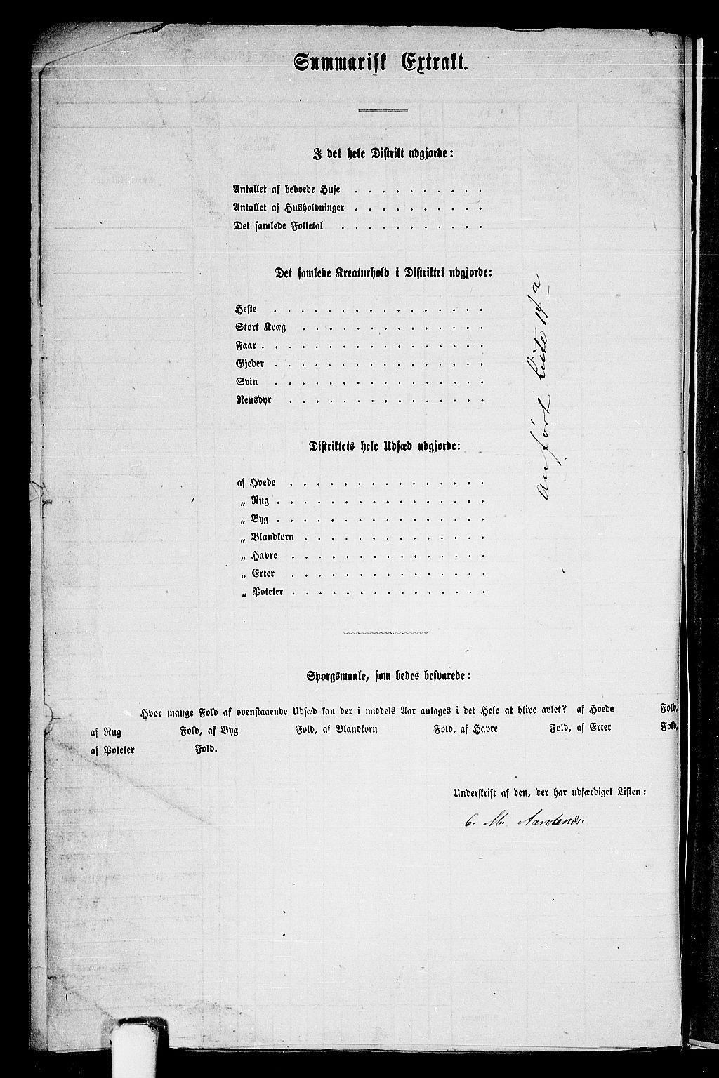 RA, 1865 census for Finnås, 1865, p. 186